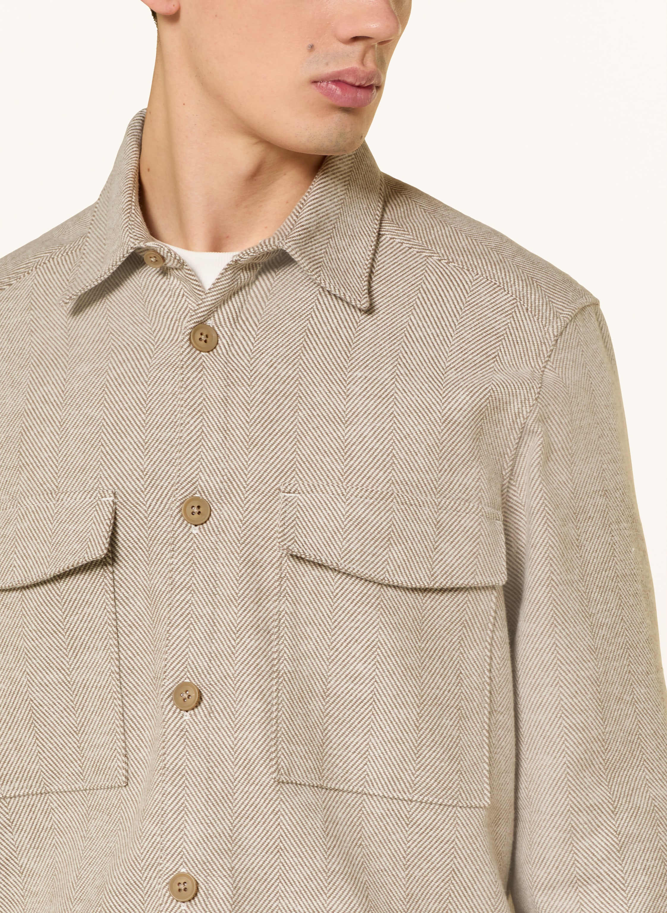 Thumbnail - Drykorn Hemd Gunray Slim Fit braun