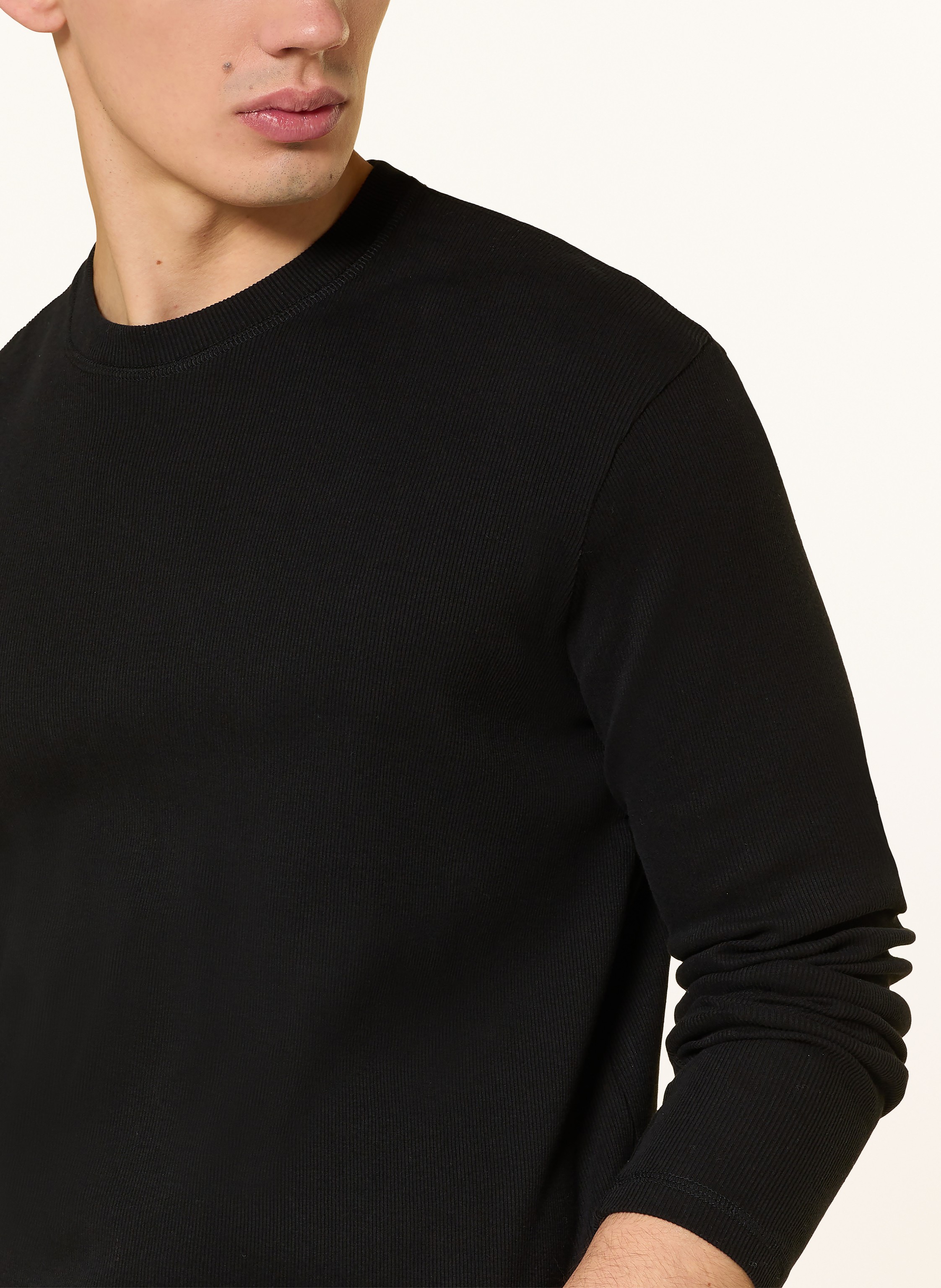 Thumbnail - Drykorn Longsleeve Taldor schwarz
