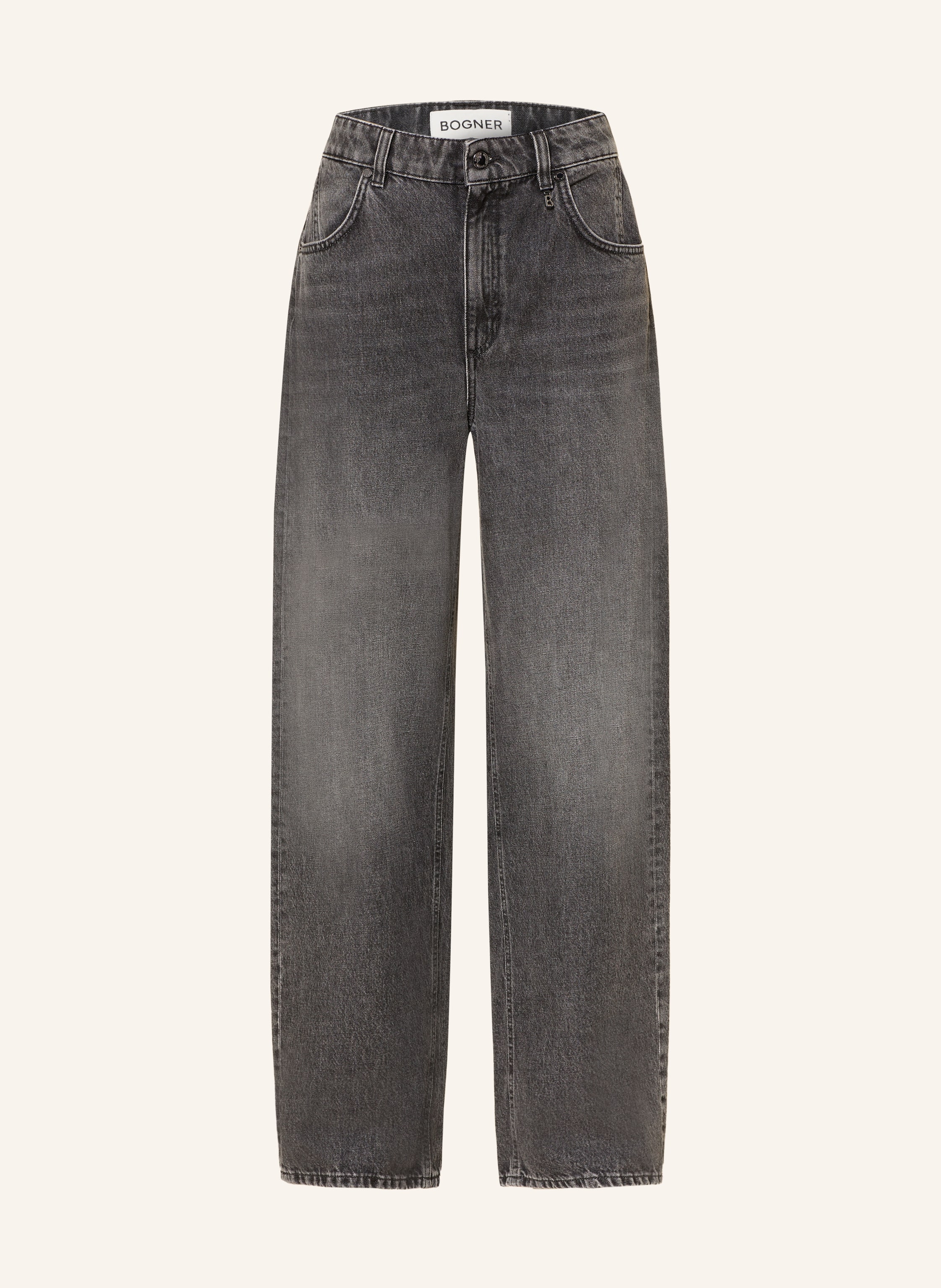 Bogner Barrel Leg Jeans Bina grau