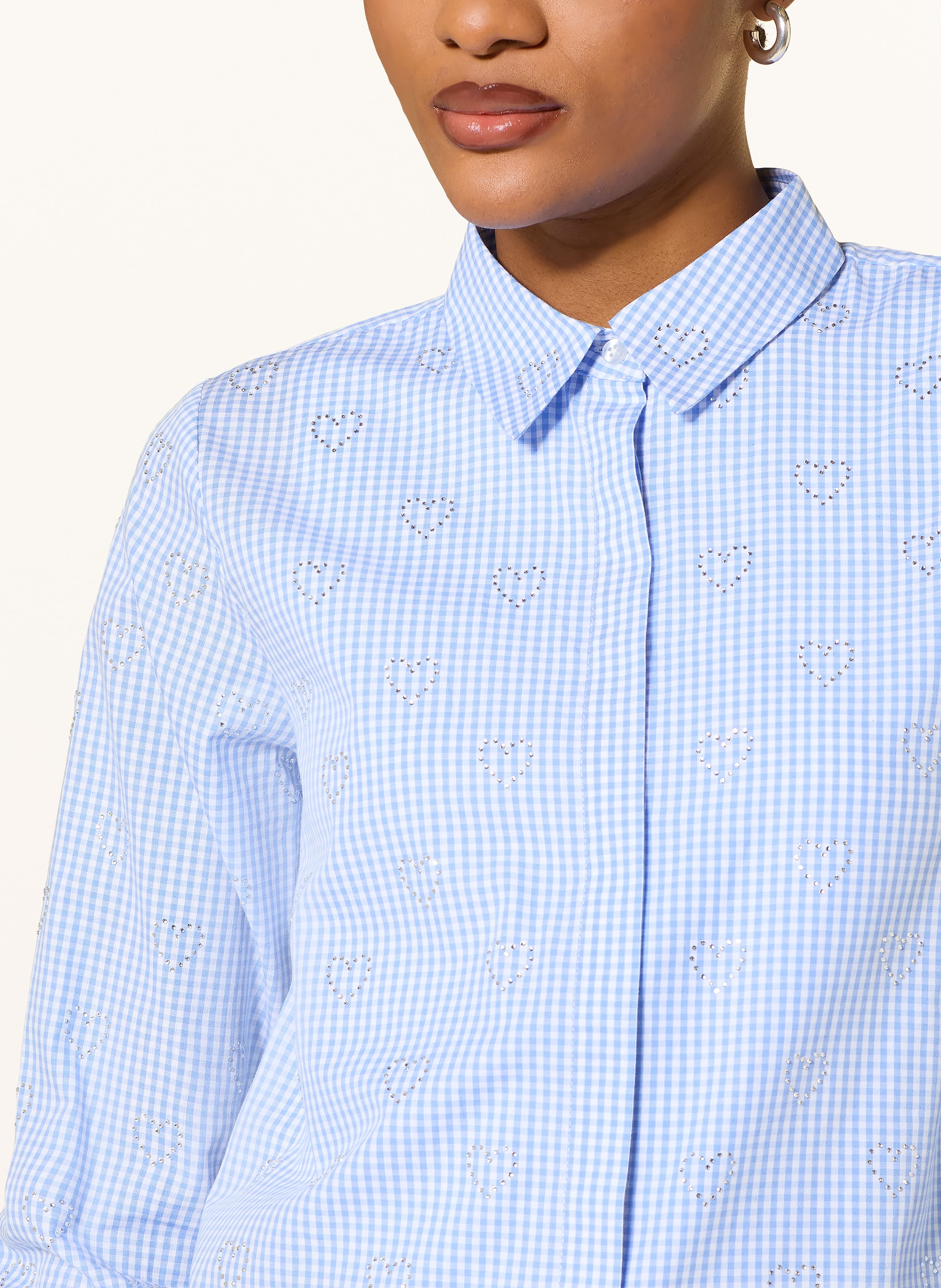 Thumbnail - Princess Goes Hollywood Hemdbluse Mit Schmucksteinen blau