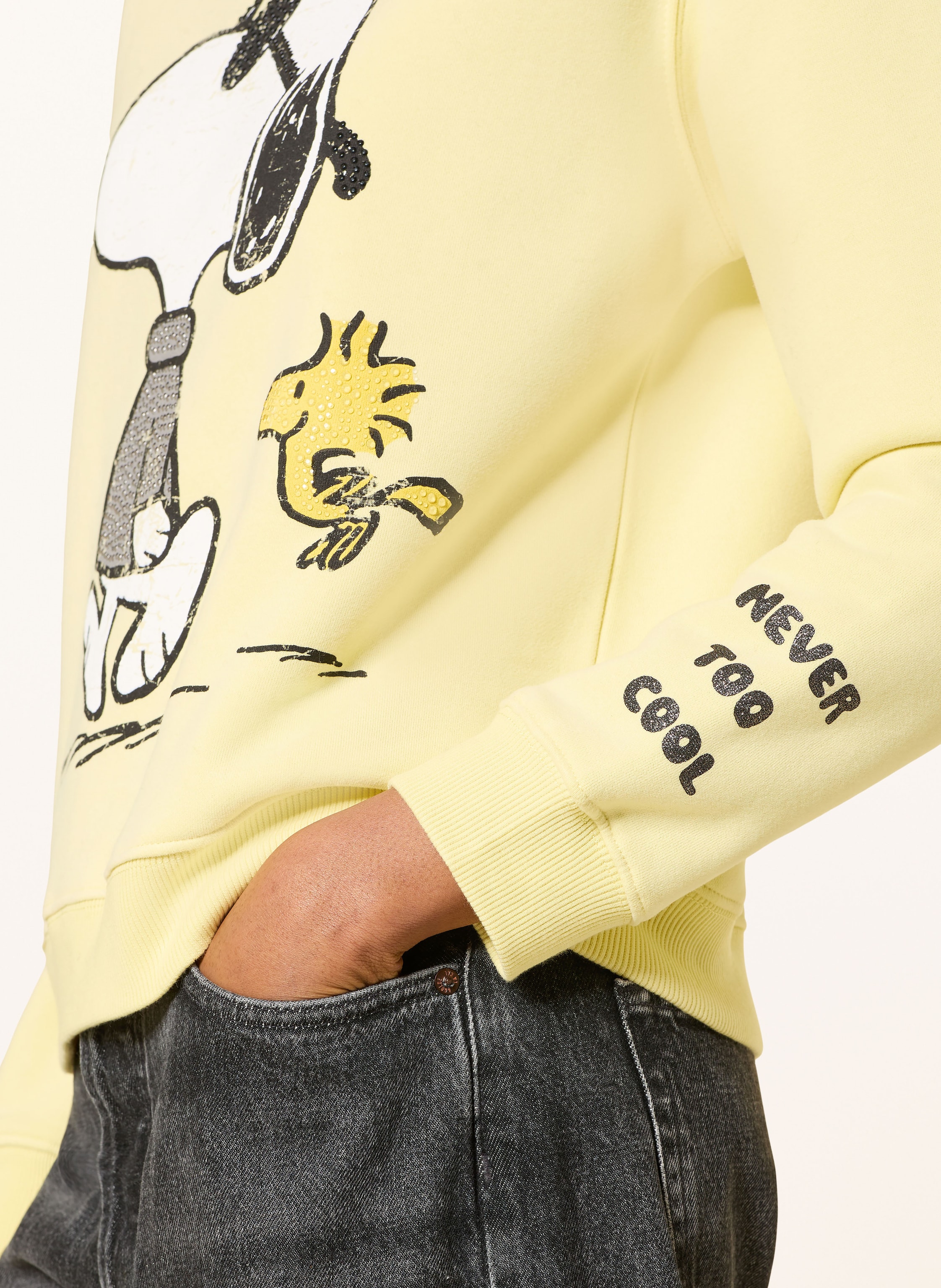 Thumbnail - Princess Goes Hollywood Sweatshirt Mit Schmucksteinen gelb