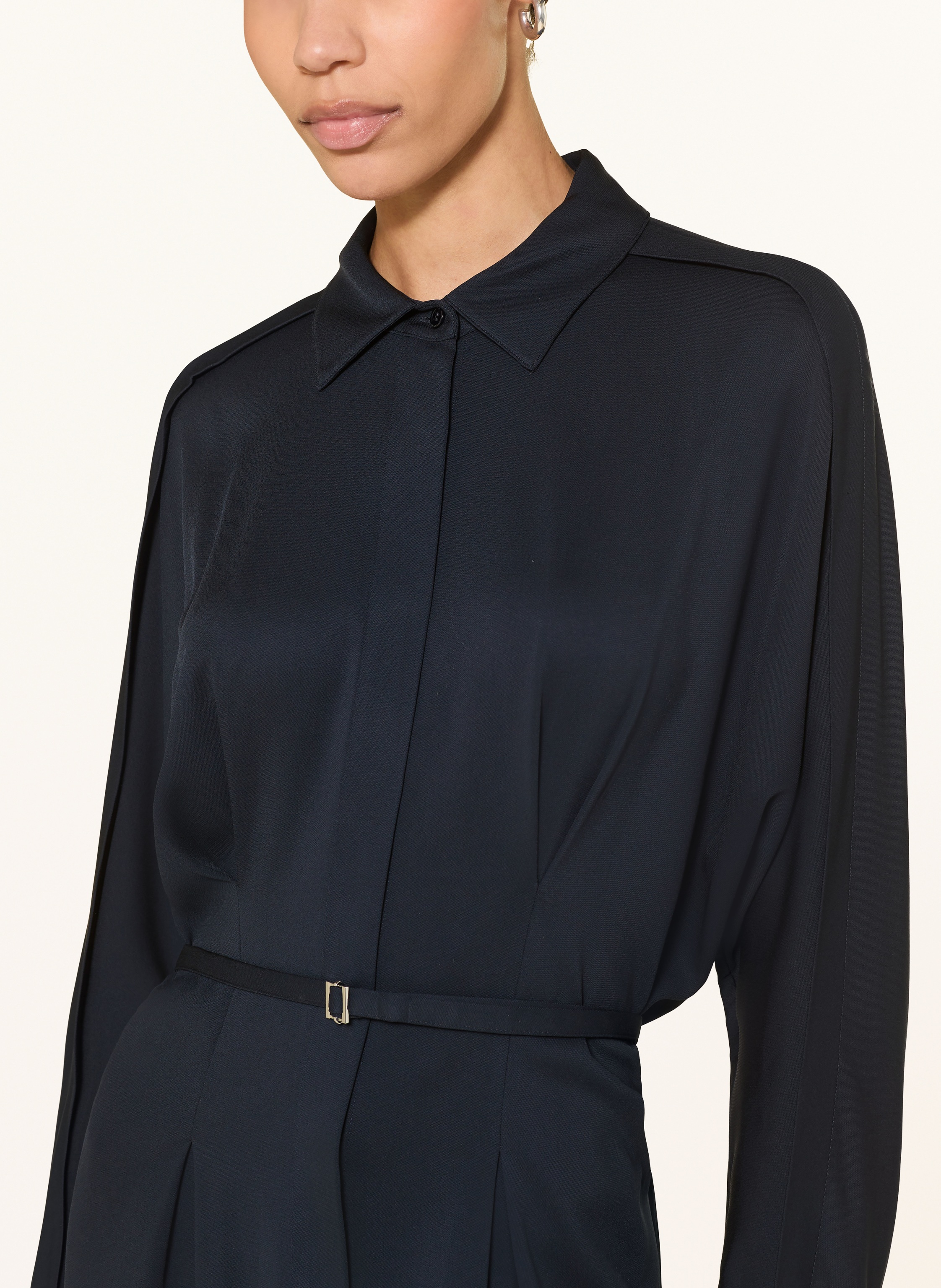 Thumbnail - Boss Hemdblusenkleid Dolala blau