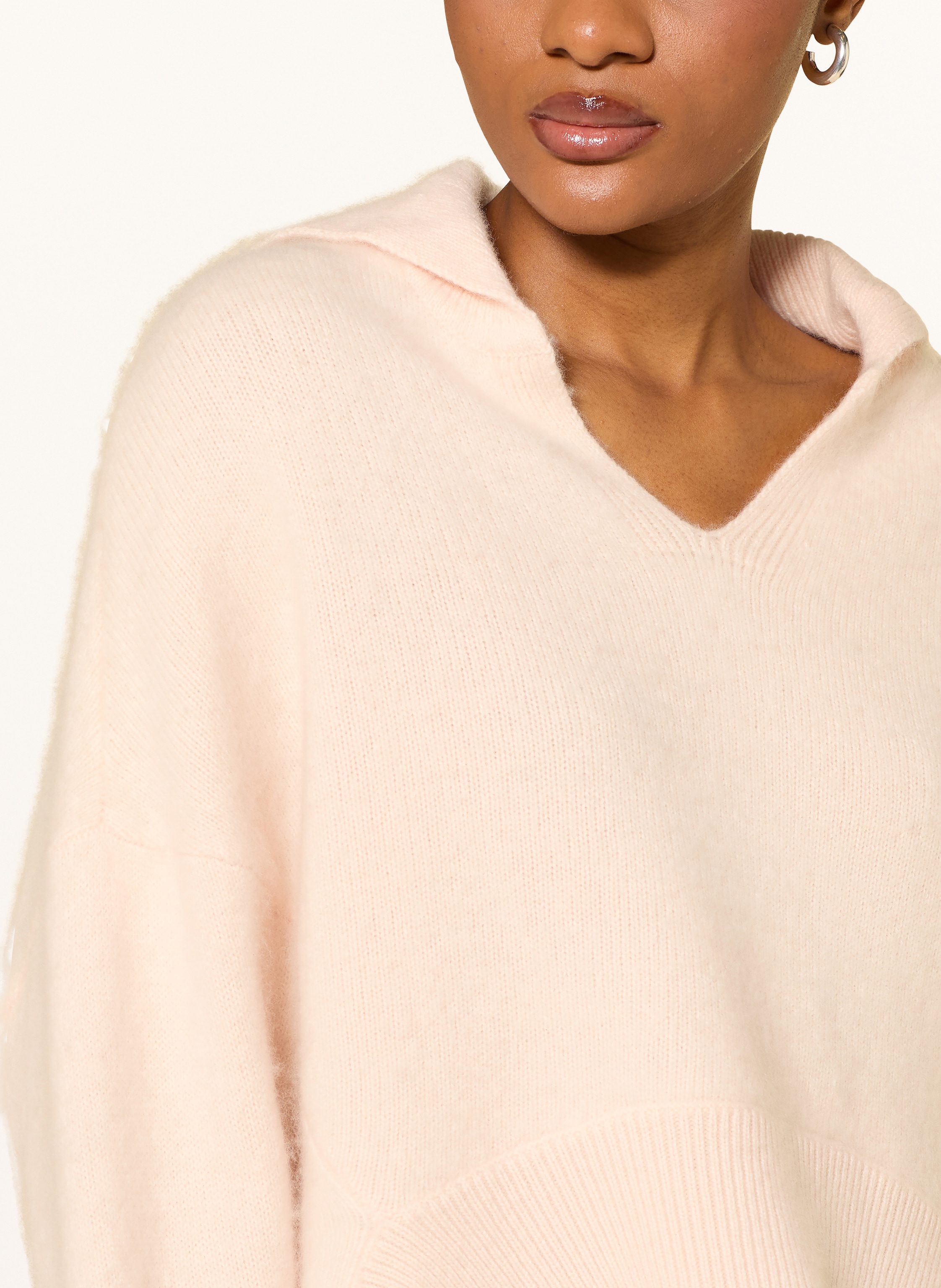 Thumbnail - Boss Pullover Frolis Mit Cashmere rosa
