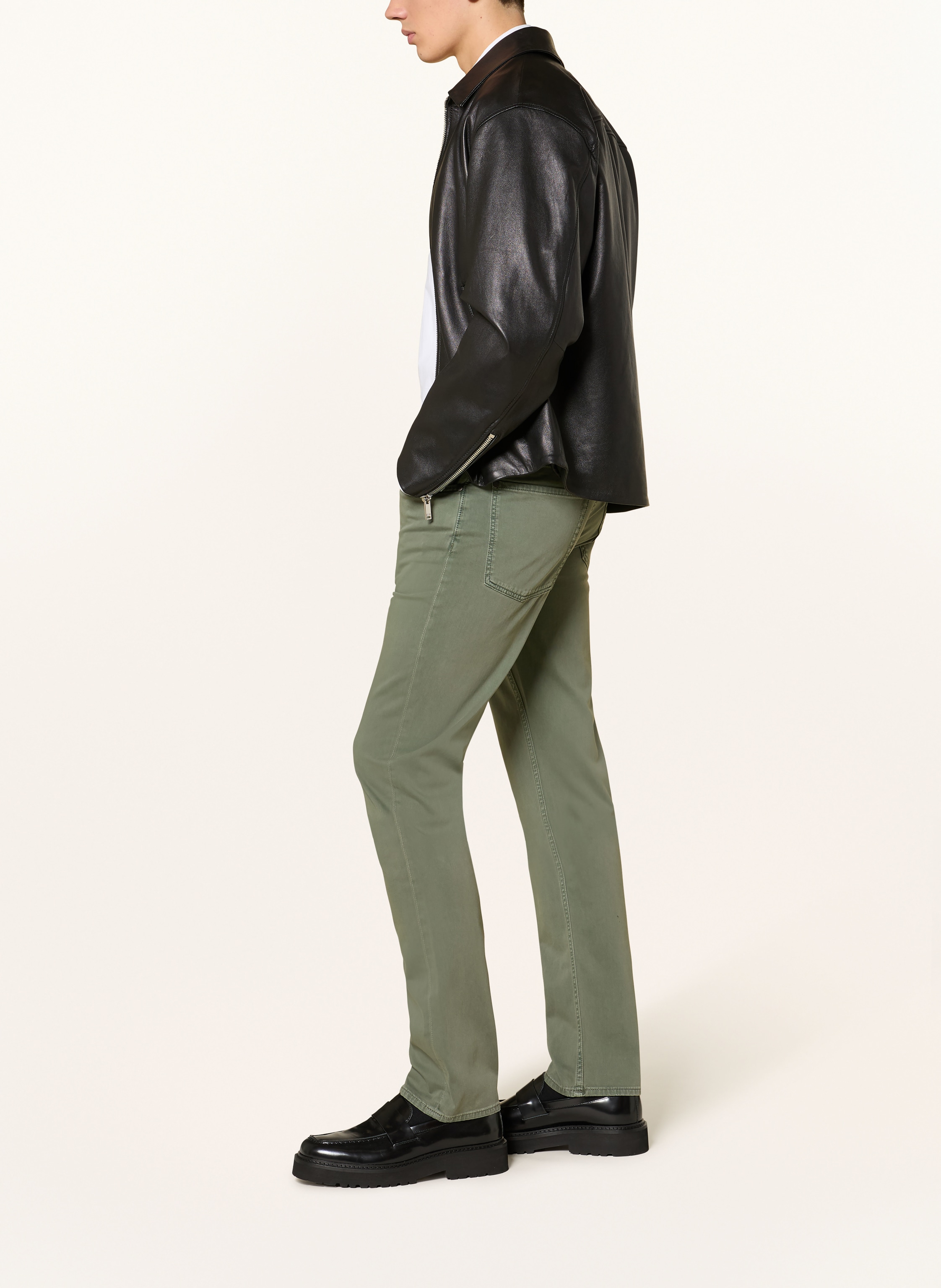 Thumbnail - 7 For All Mankind Hose The Straight 34 Straight Fit gruen