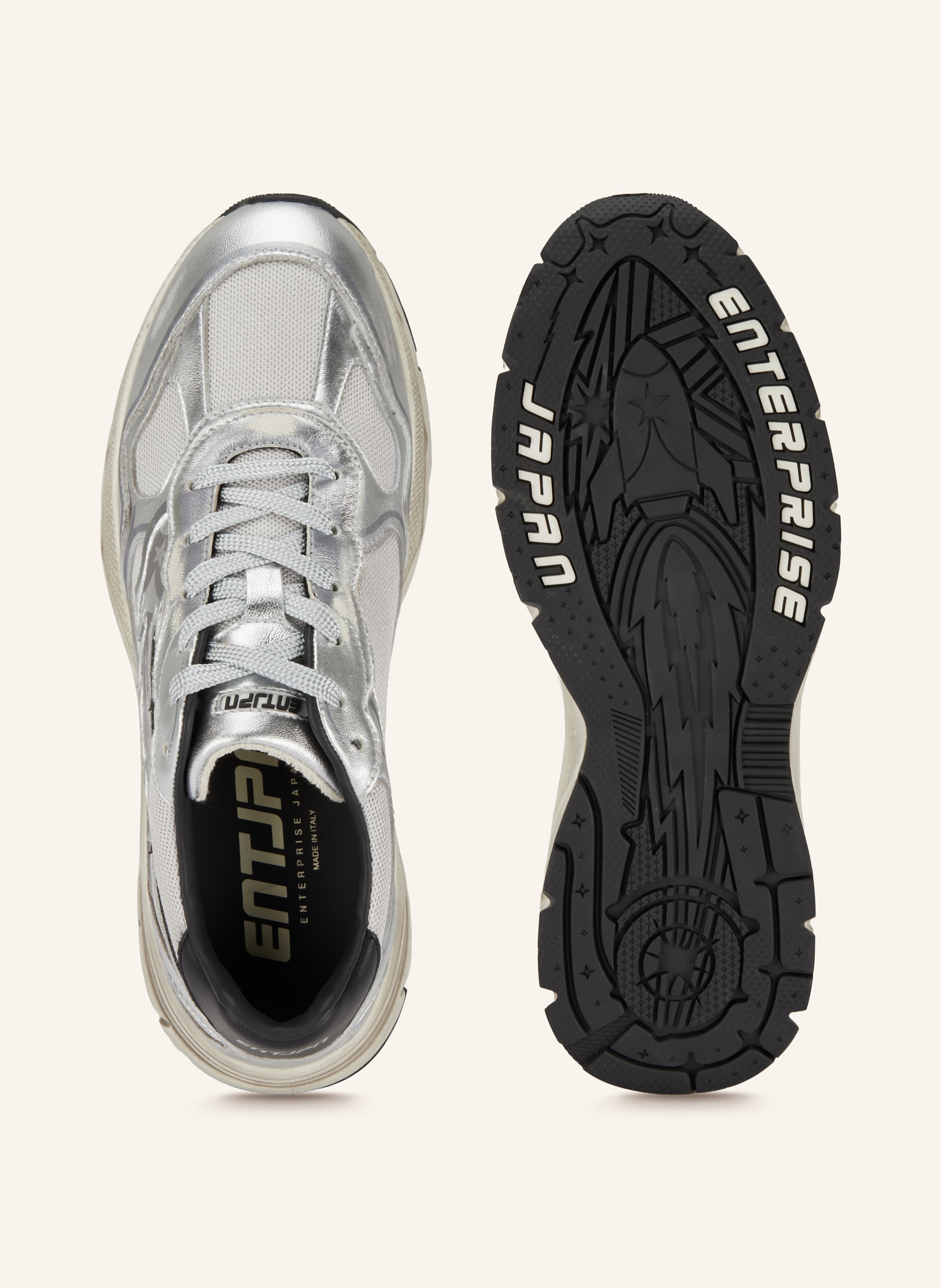 Thumbnail - Enterprise Japan Sneaker Run Rocket 5 silber