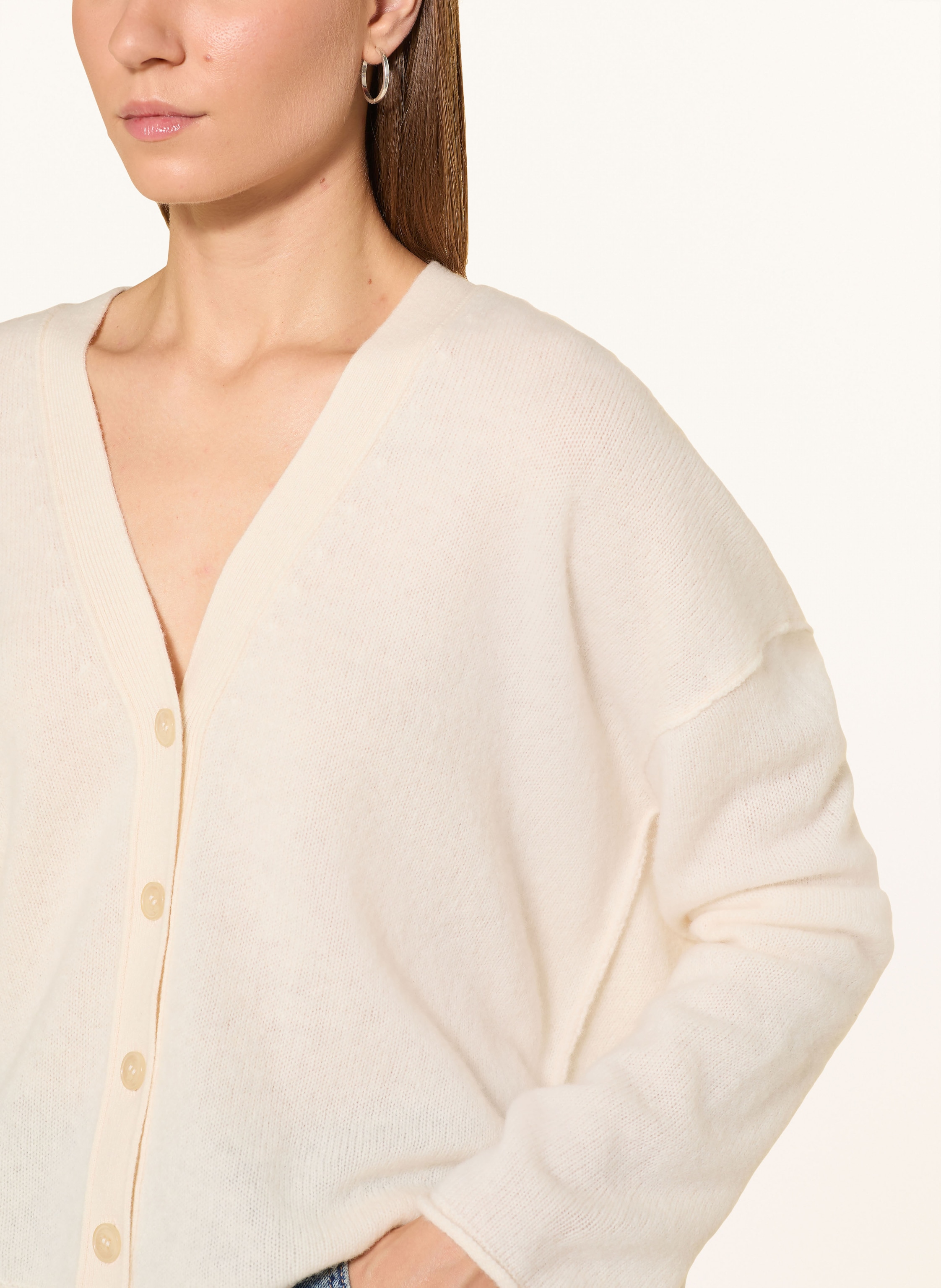 Thumbnail - Marc O'polo Strickjacke weiss