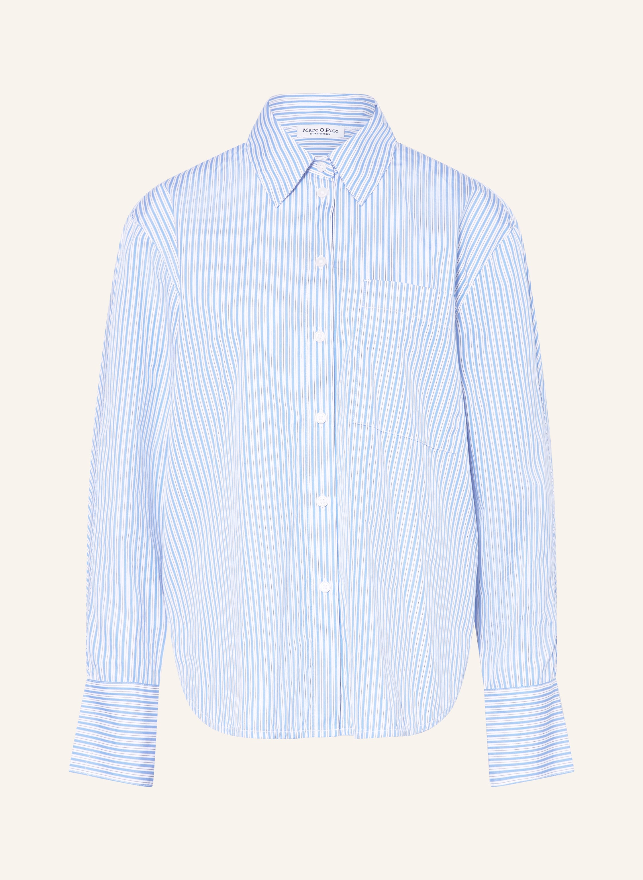 Marc O'polo Hemdbluse blau