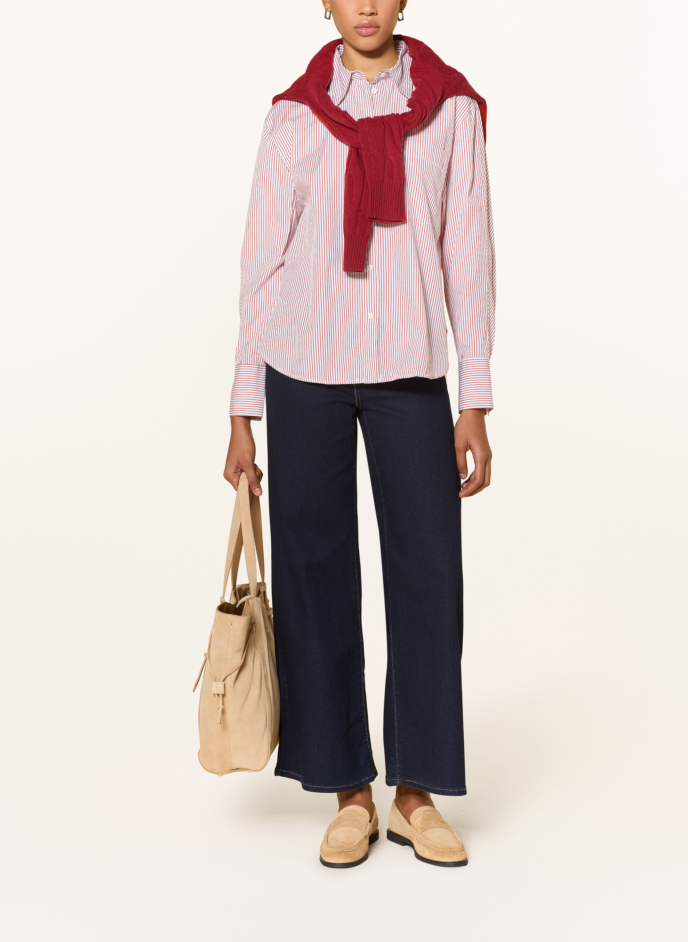 Thumbnail - Marc O'polo Hemdbluse rot