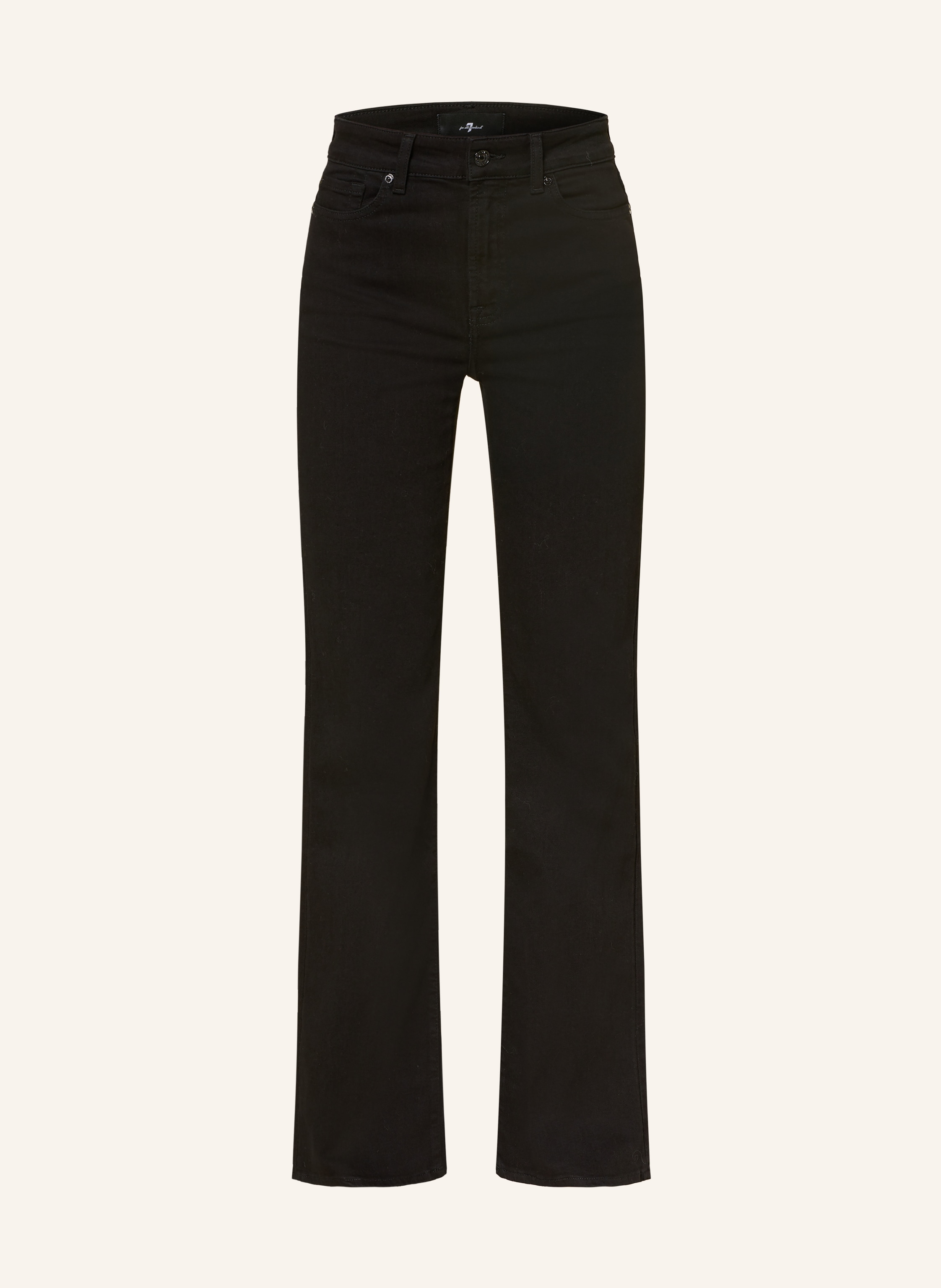 7 For All Mankind Bootcut Jeans The Leggy Bootcut schwarz