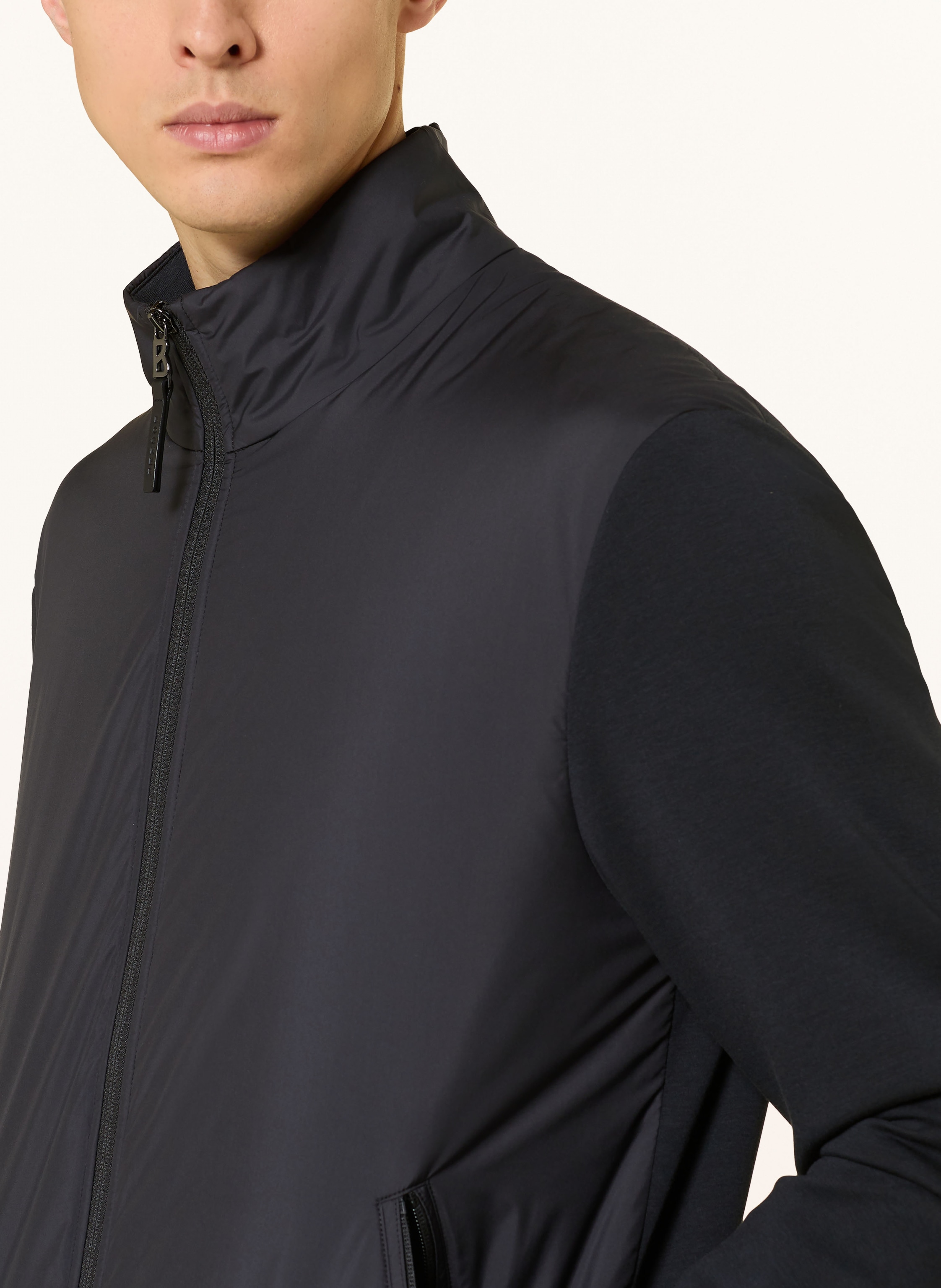 Thumbnail - Bogner Jacke Rover  Im Materialmix schwarz