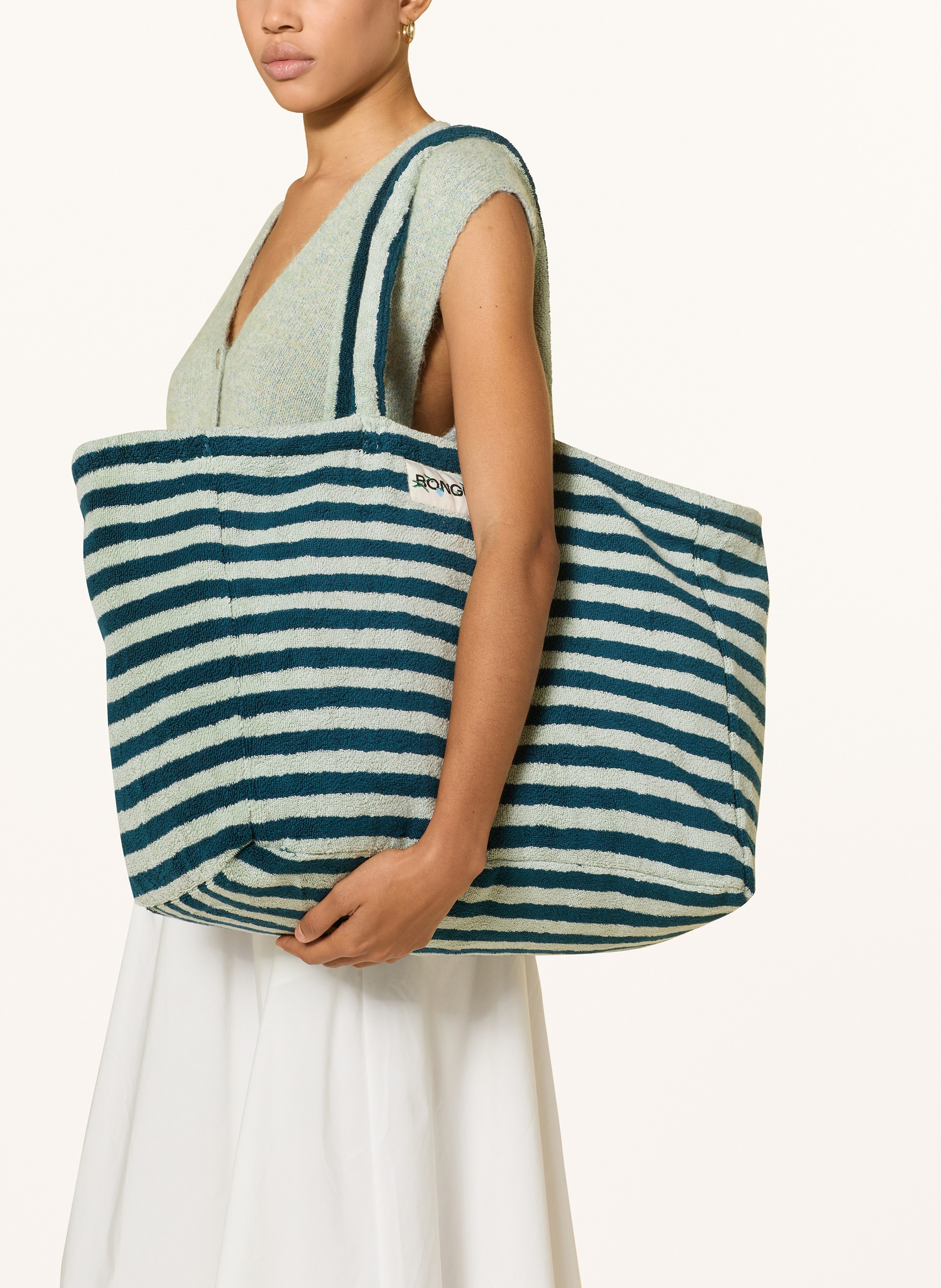 Thumbnail - Bongusta Strandtasche Naram gruen