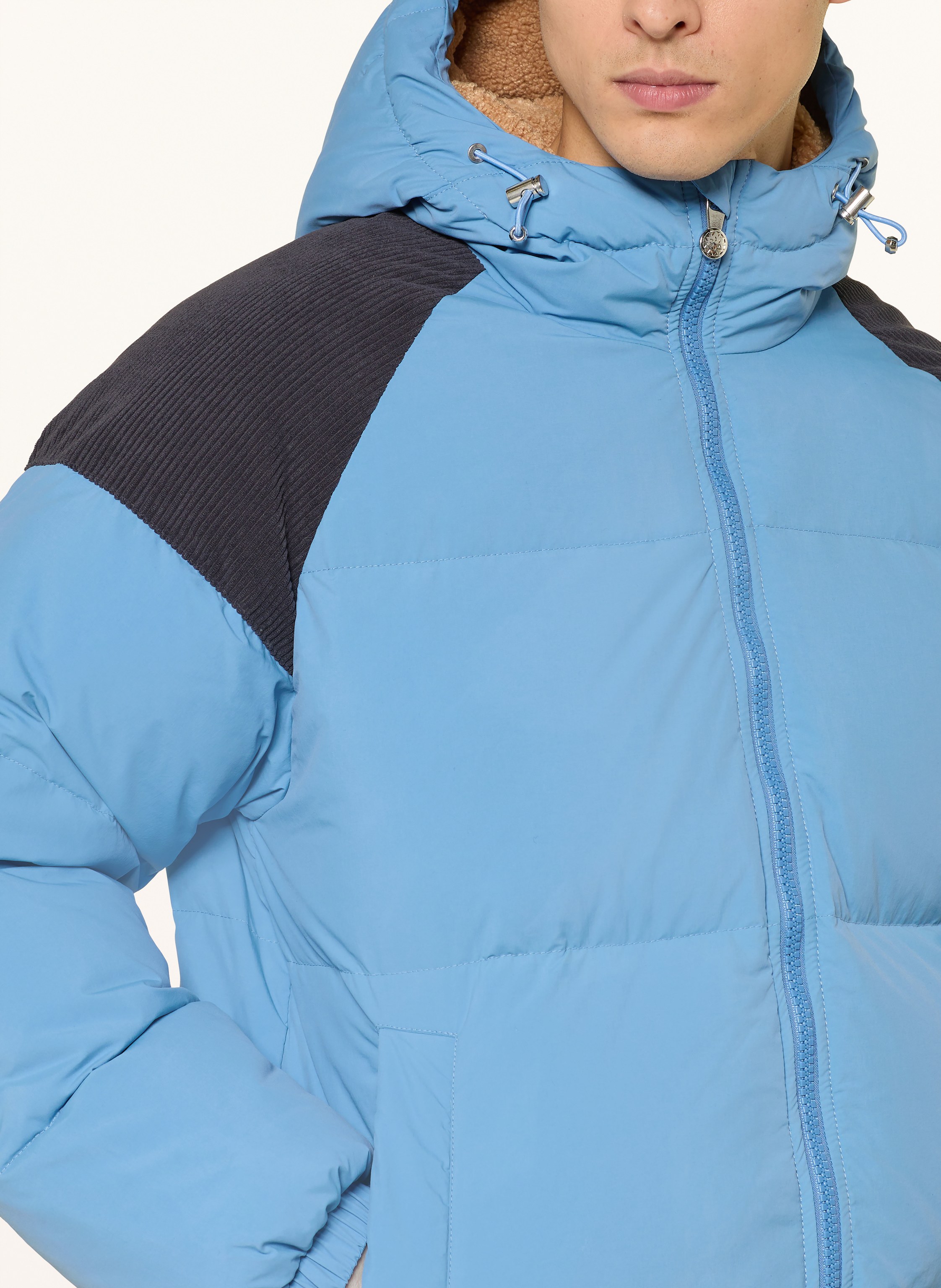 Thumbnail - Pyrenex Daunenjacke Retro Sten blau