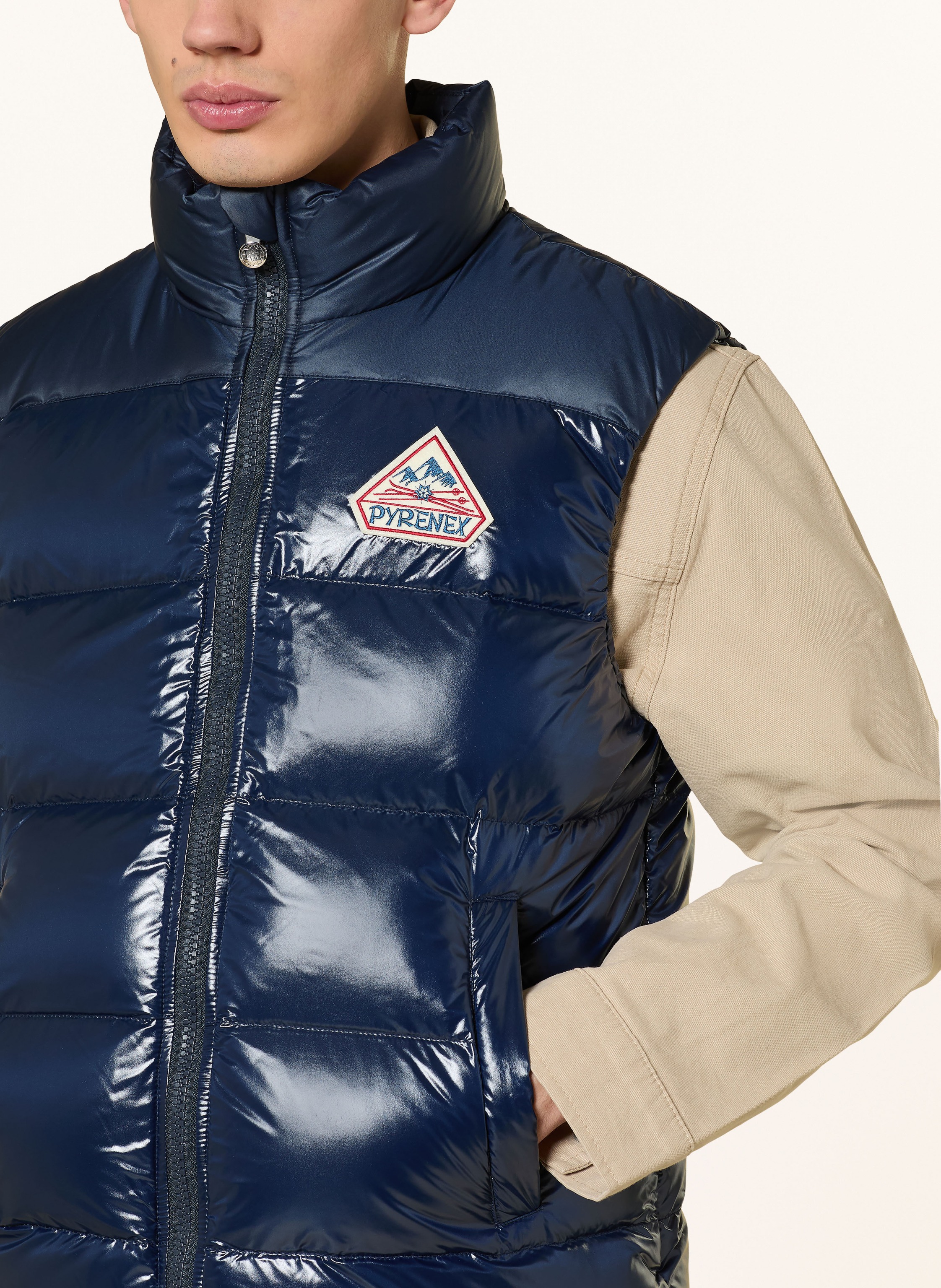 Thumbnail - Pyrenex Daunenweste John blau