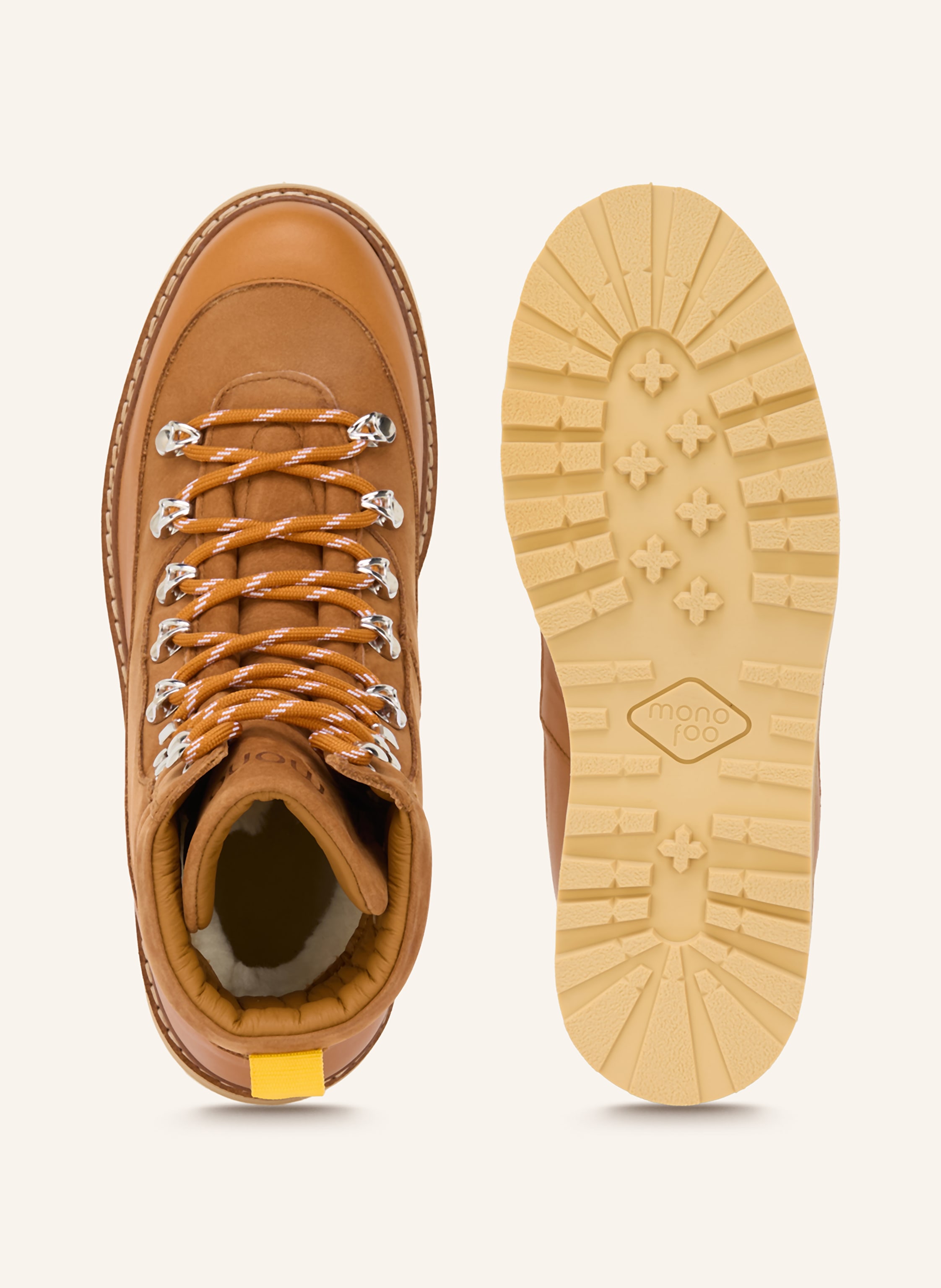 Thumbnail - Mono Schnürboots braun