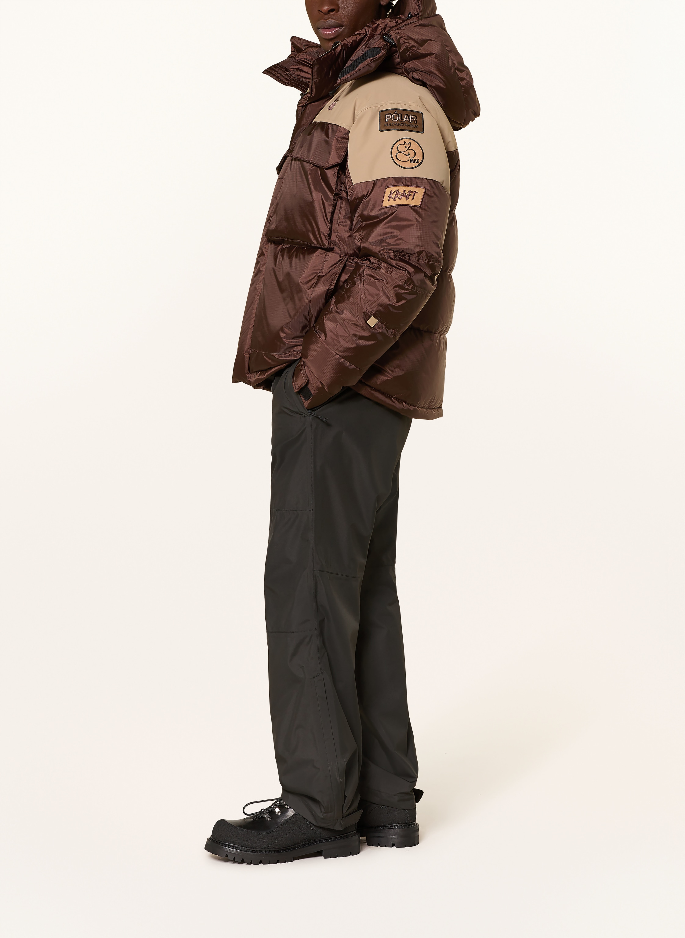 Thumbnail - 66°North Daunenjacke Tindur braun