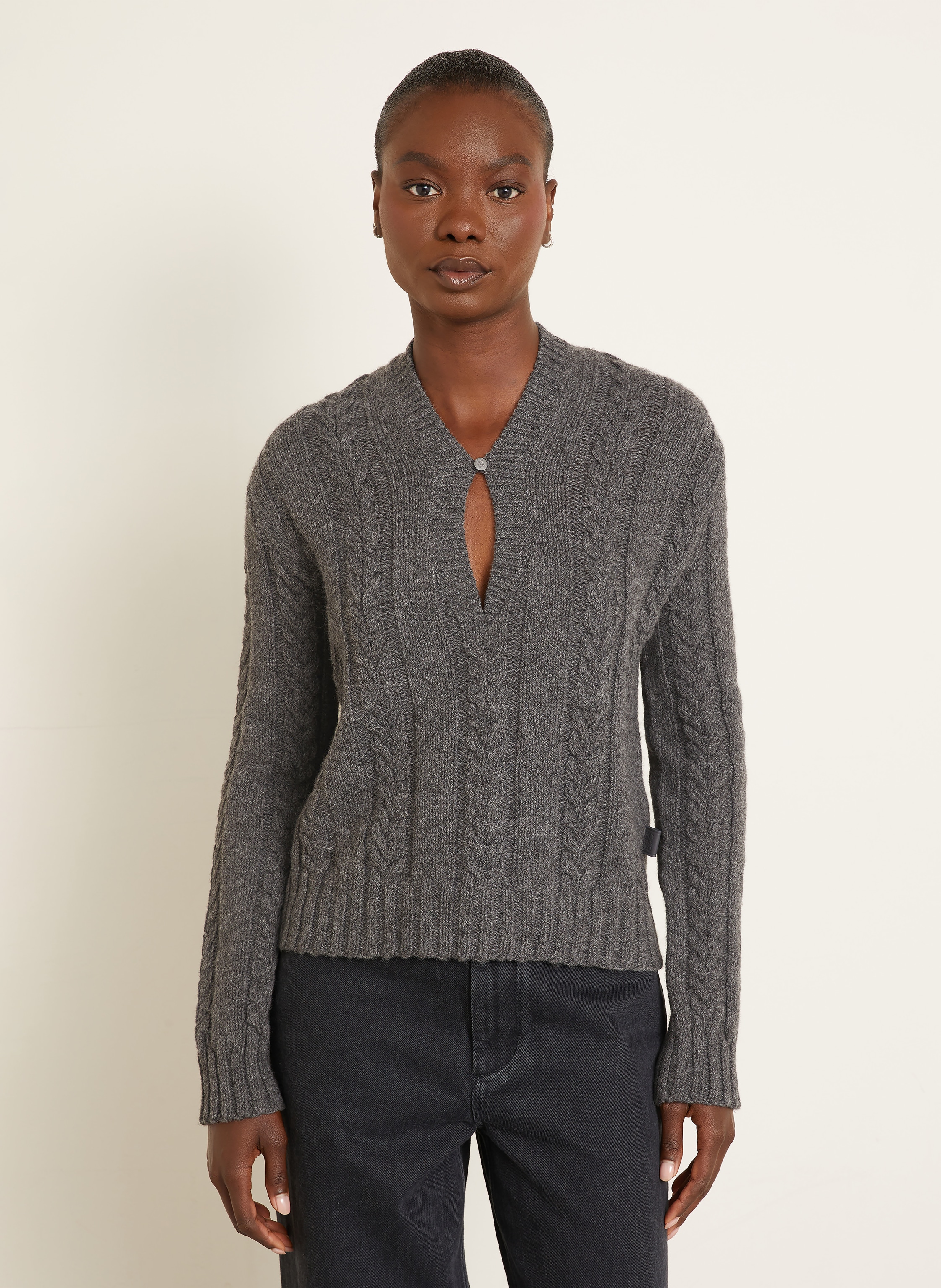 Thumbnail - Loewe Pullover grau