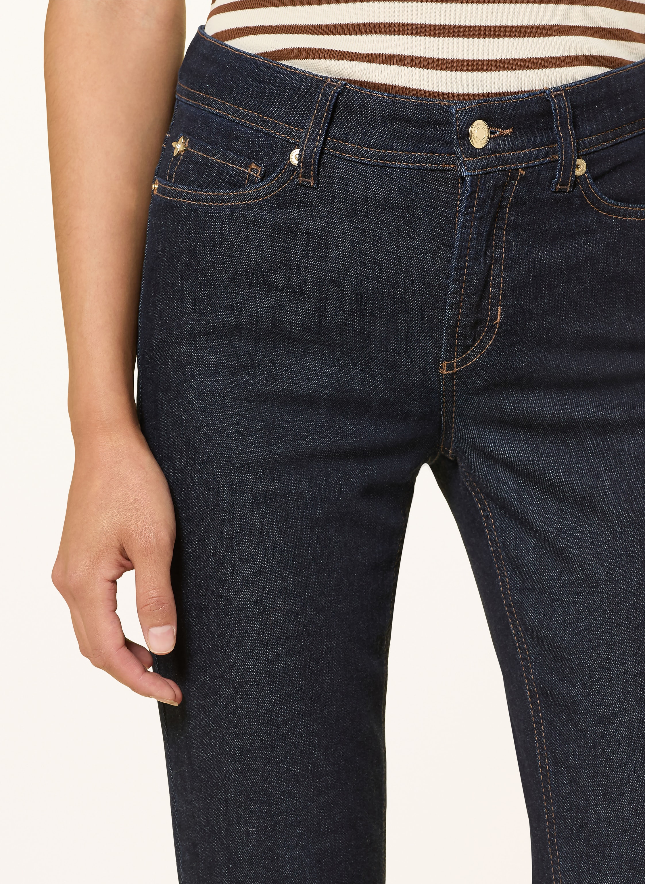 Thumbnail - Cambio Jeans Piper Cropped blau