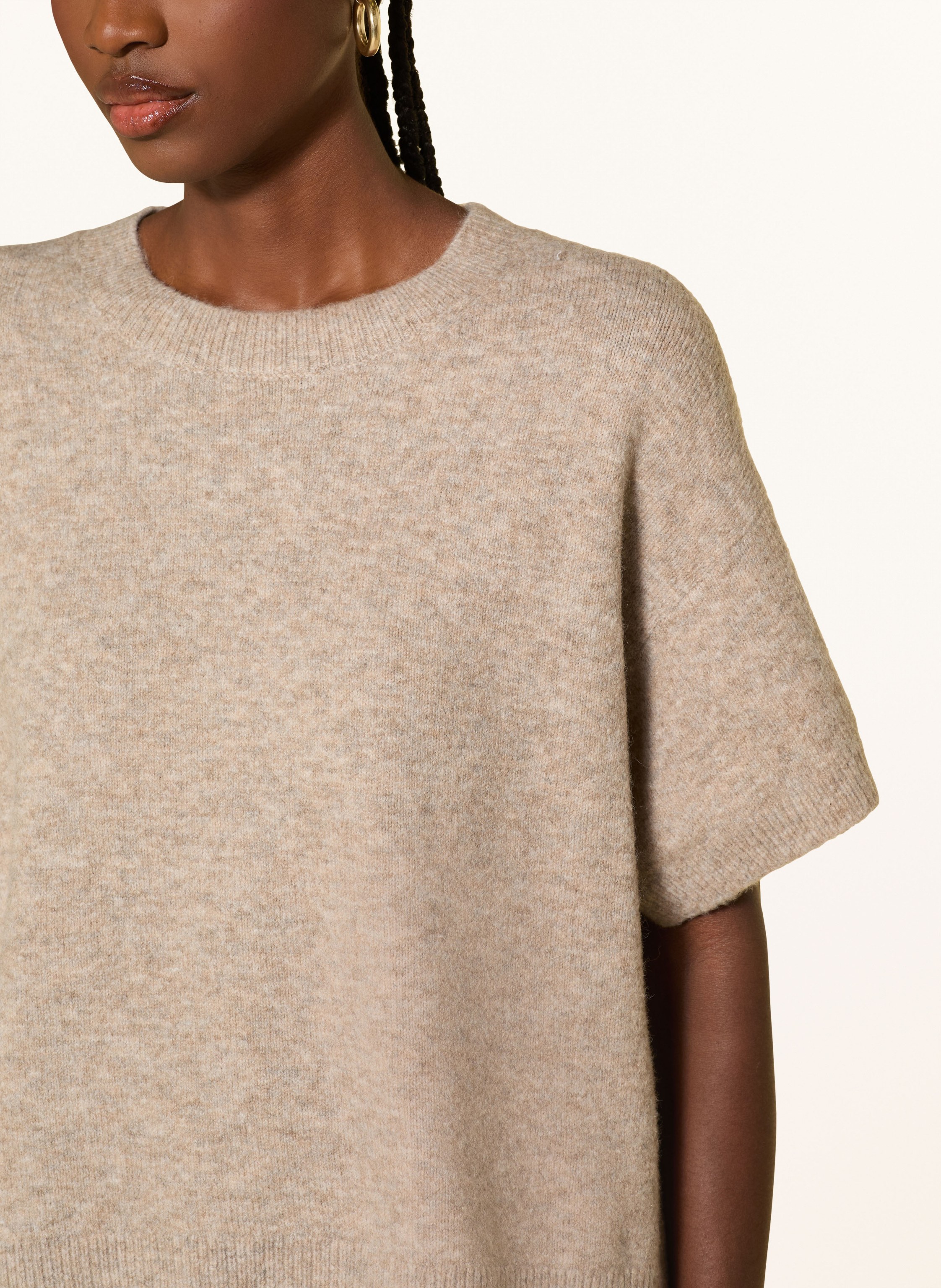 Thumbnail - Mrs & Hugs Strickshirt beige