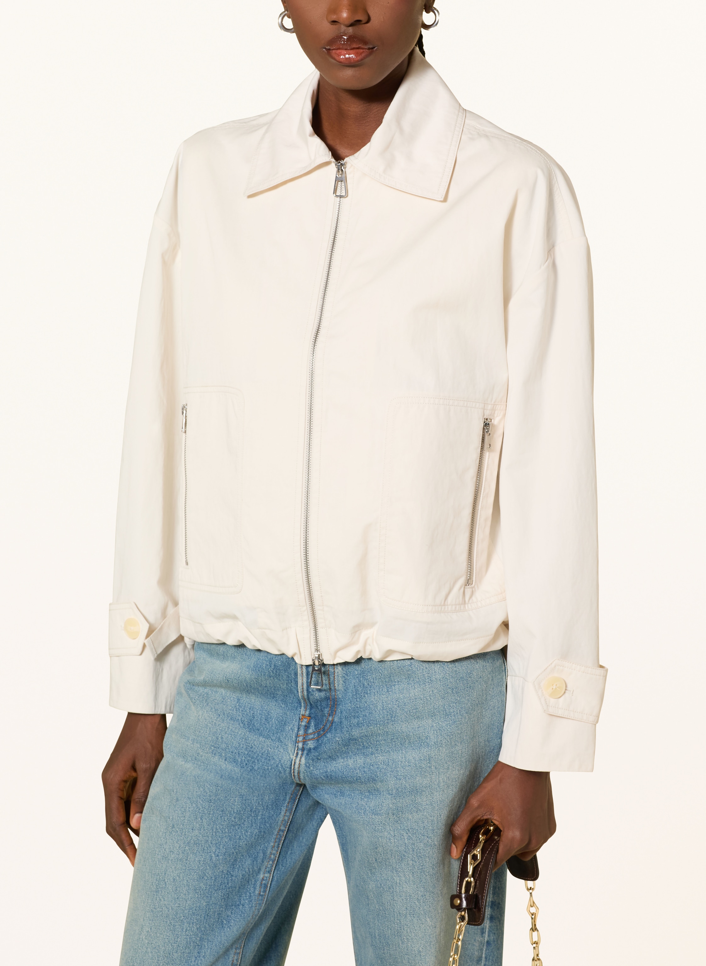 Thumbnail - Mrs & Hugs Kastenjacke weiss