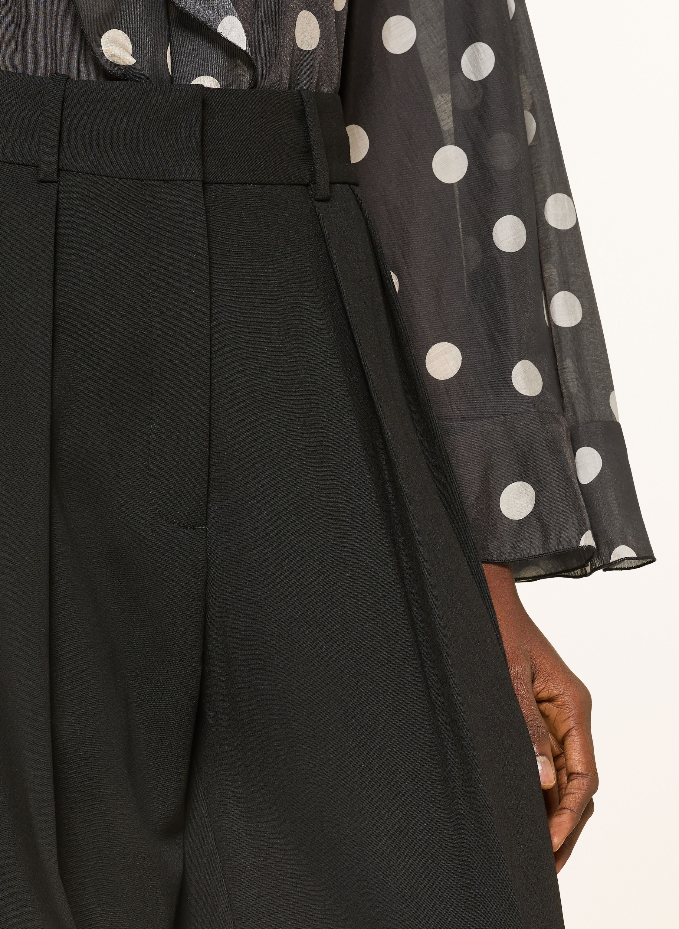 Thumbnail - Mrs & Hugs Marlenehose schwarz