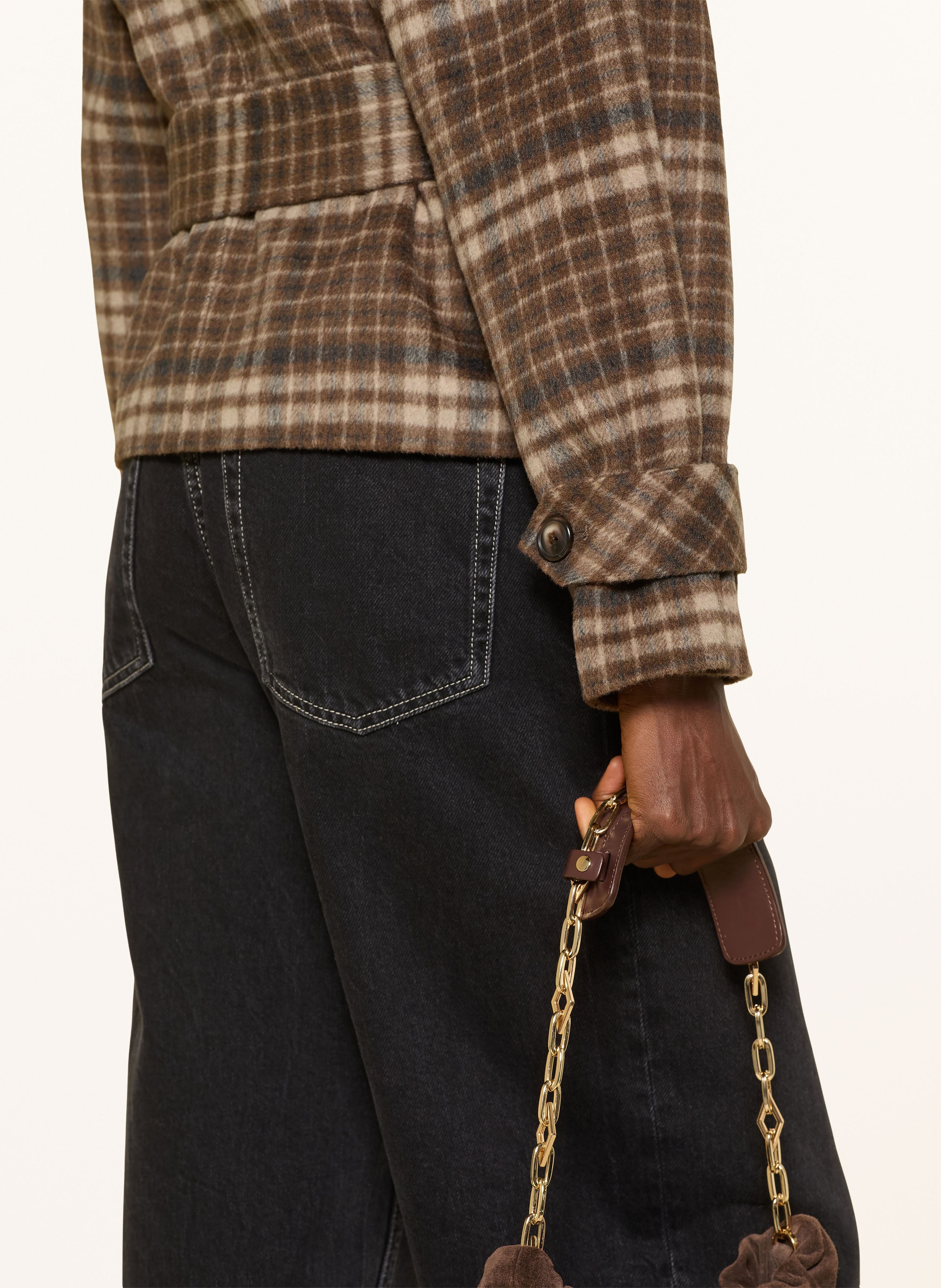 Thumbnail - Mrs & Hugs Trench-Jacke braun