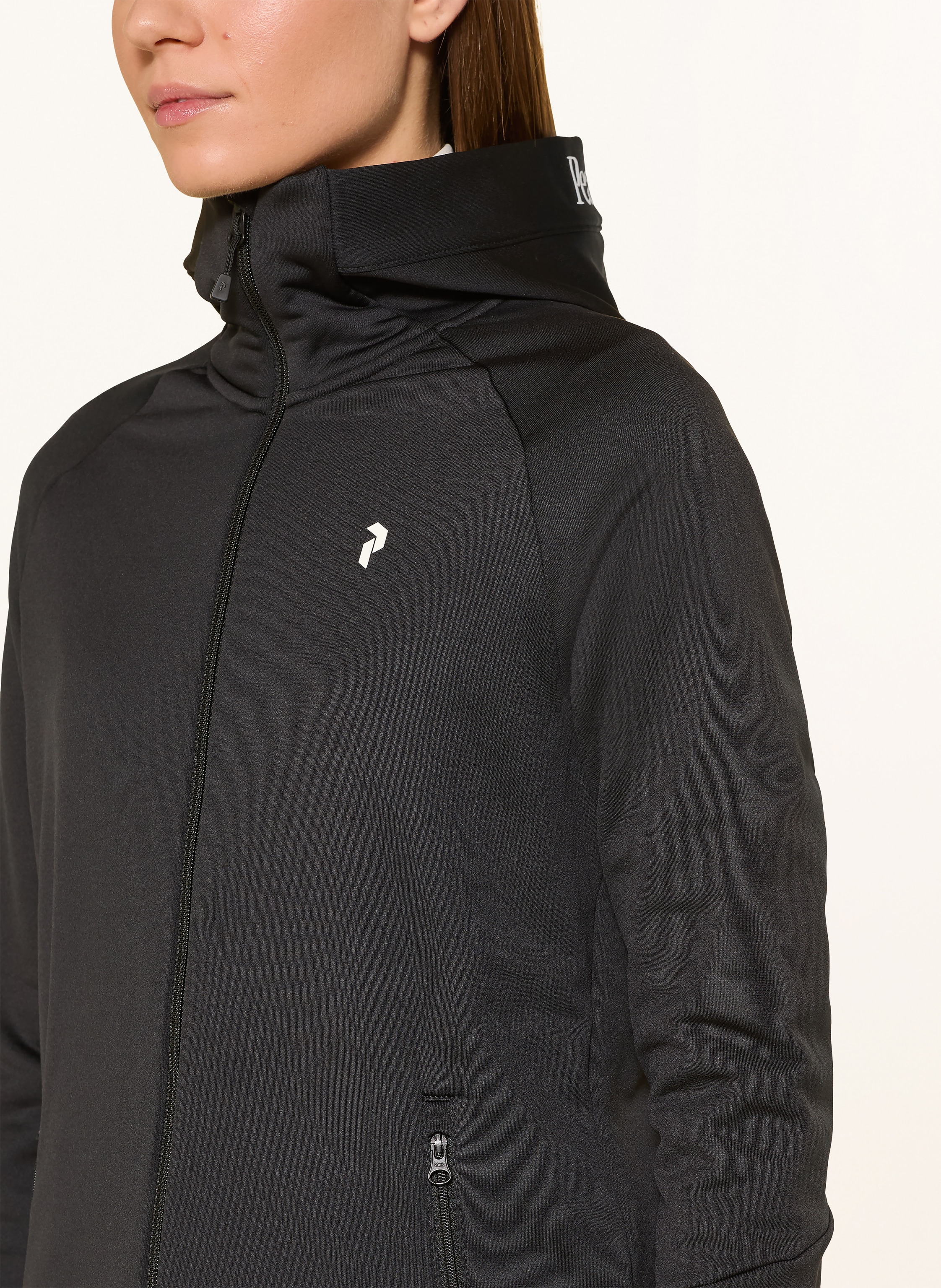 Thumbnail - Peak Performance Midlayer-Jacke Rider Essentials schwarz