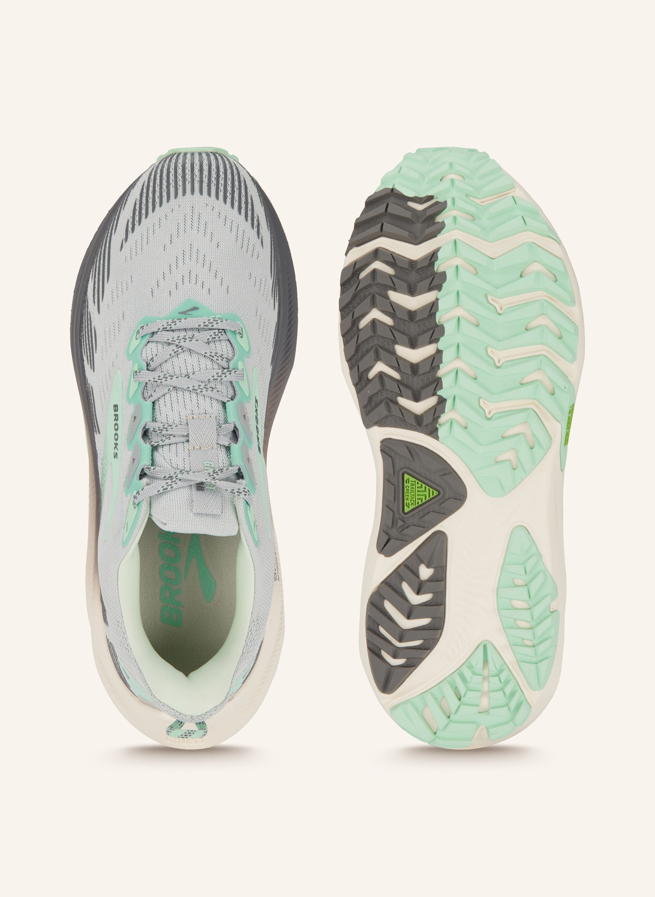 Thumbnail - Brooks Trailrunning-Schuhe Ghost Trail grau