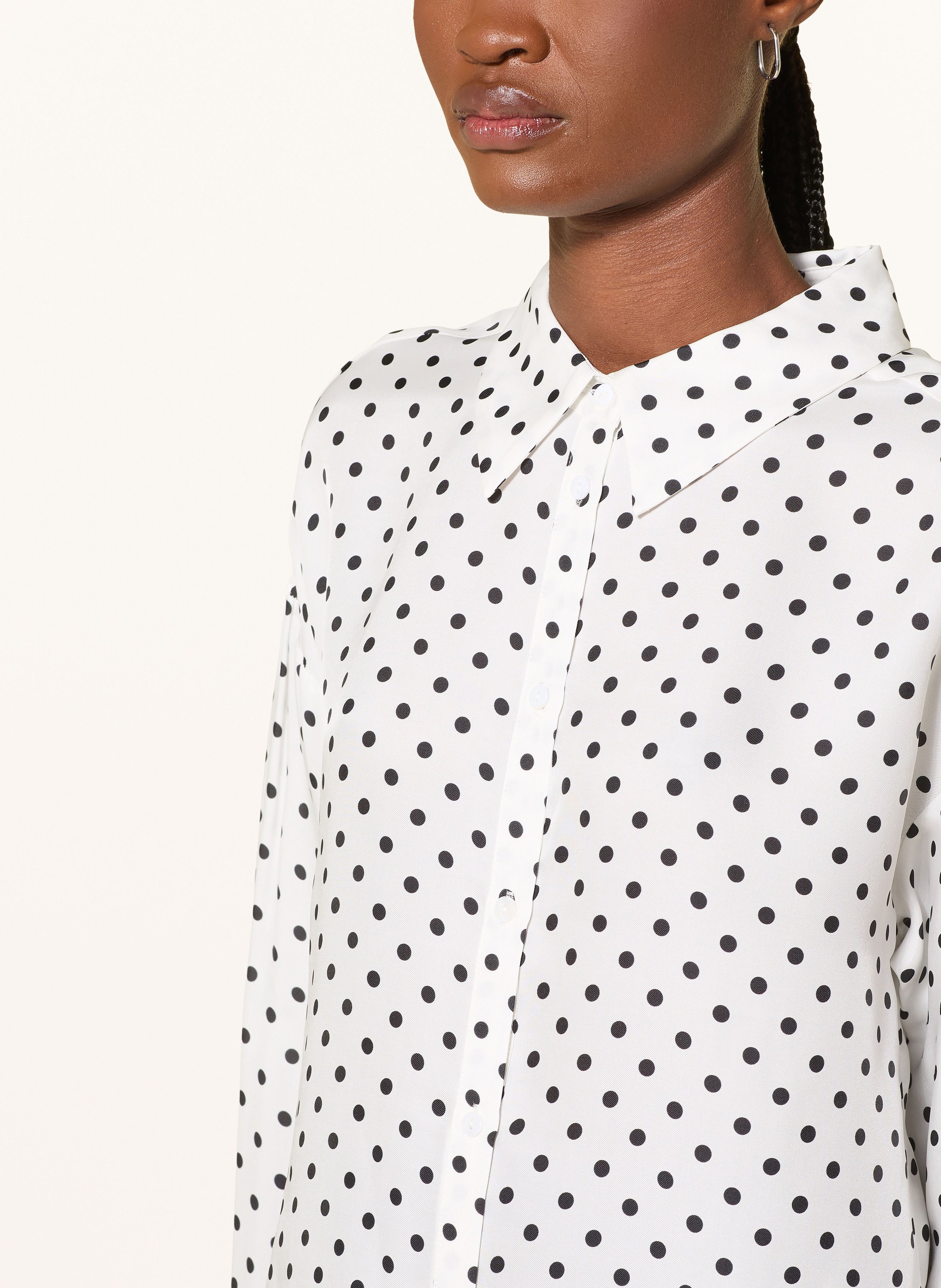 Thumbnail - Darling Harbour Hemdbluse Mit Seide weiss