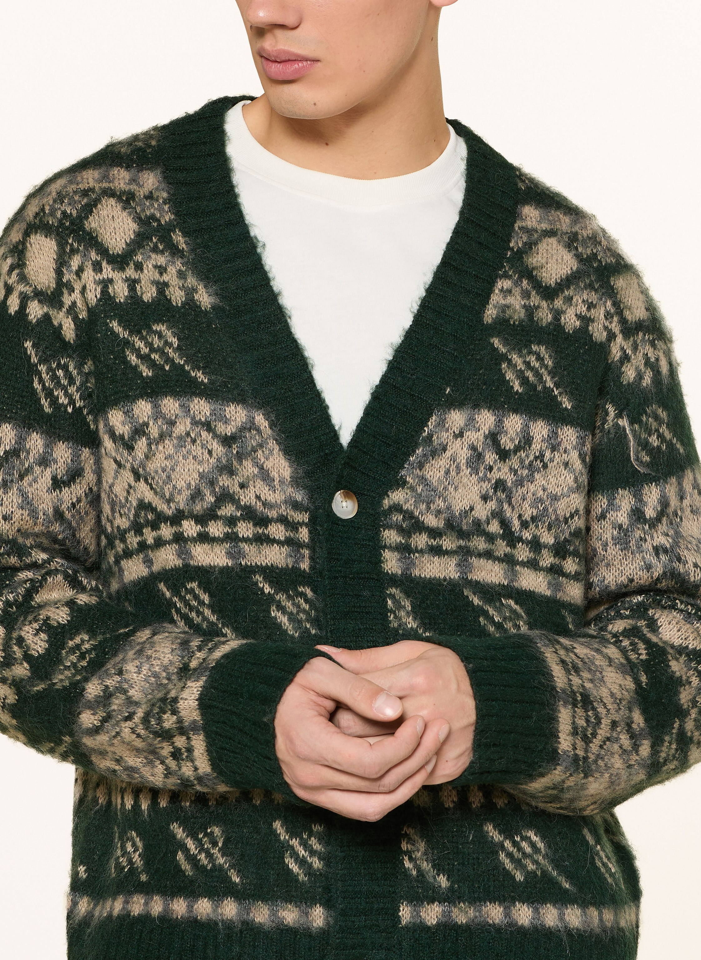 Thumbnail - Daily Paper Strickjacke gruen