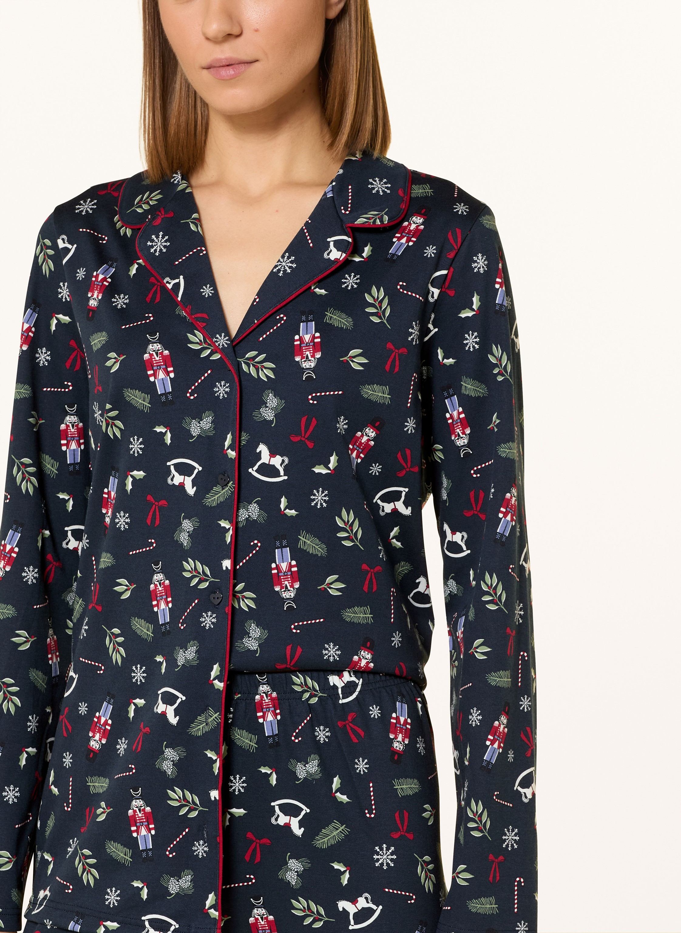 Thumbnail - Calida Schlafanzug Family & Friends blau