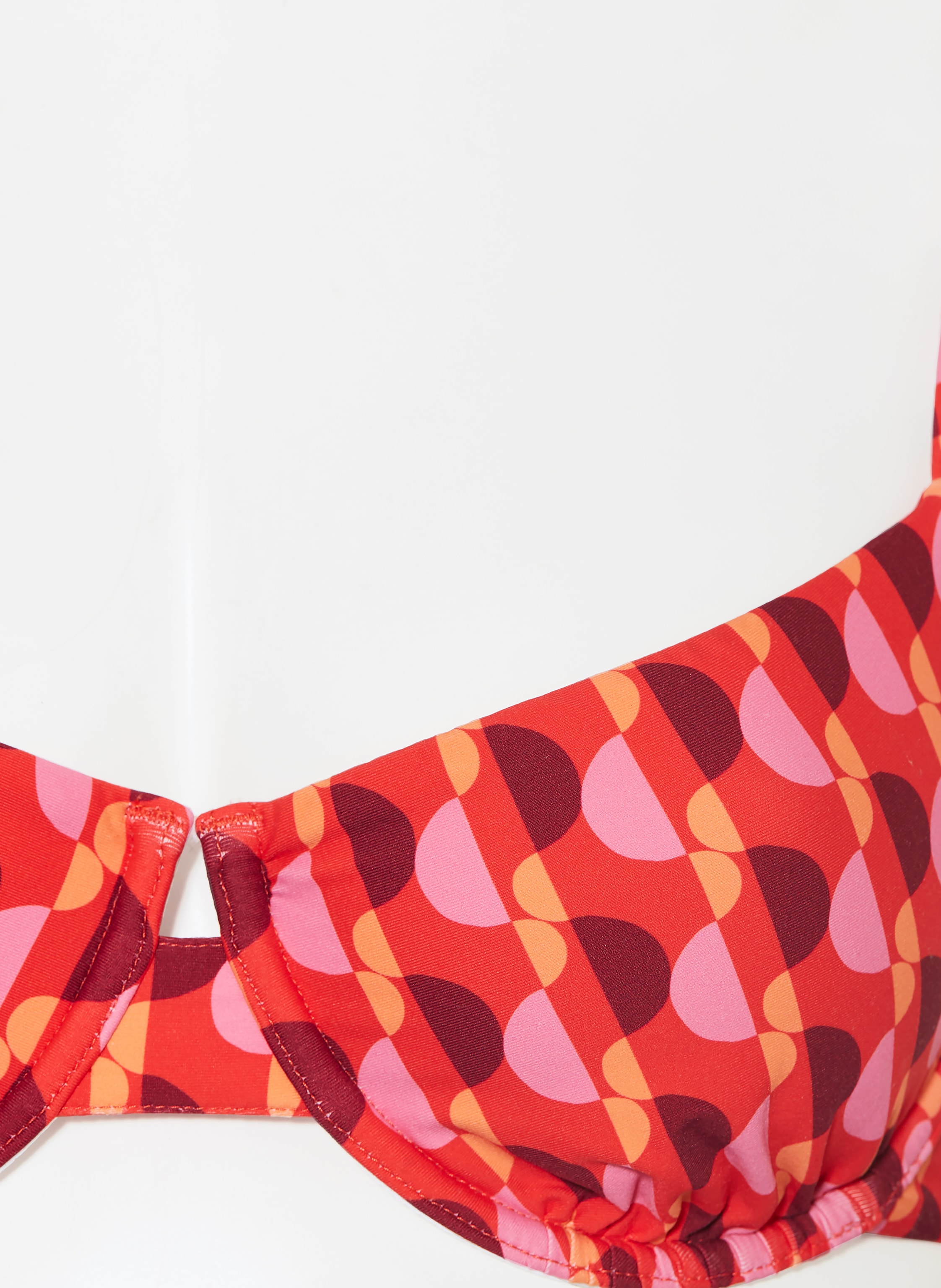Thumbnail - Seafolly Bügel-Bikini-Top Sorrento Flame rot