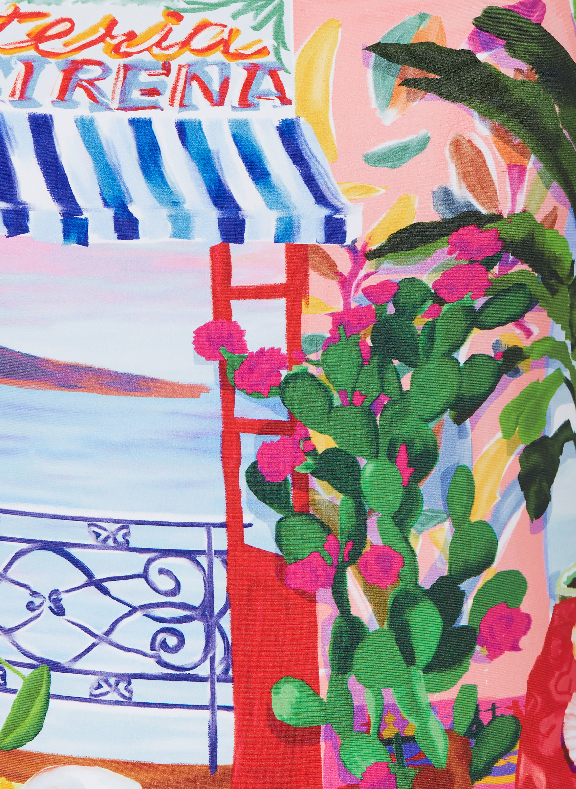 Thumbnail - Seafolly Bandeau-Badeanzug La Boca blau