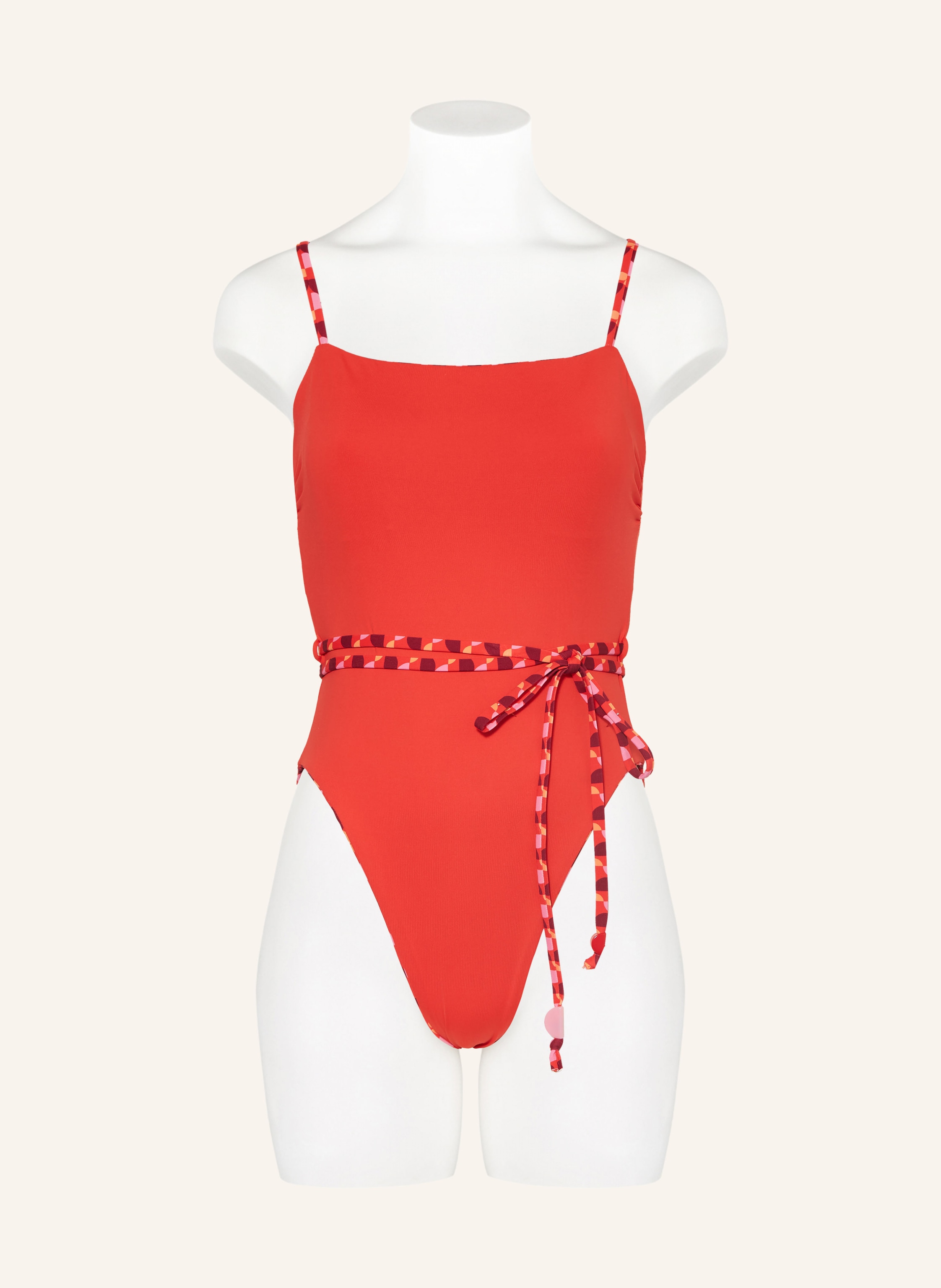 Thumbnail - Seafolly Badeanzug Sorrento Flame Zum Wenden rot