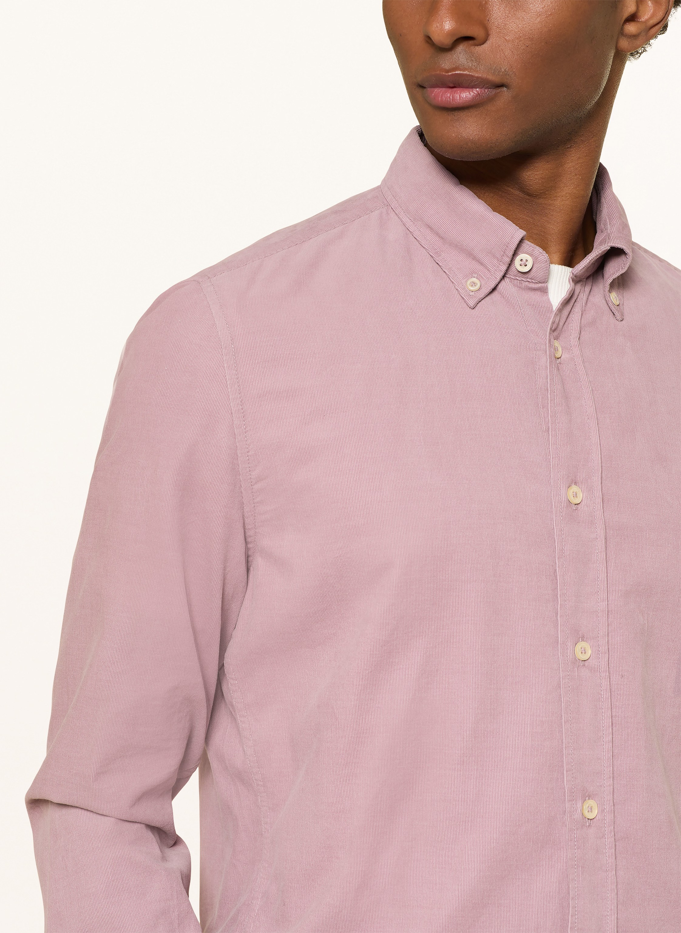 Thumbnail - Marc O'polo Cordhemd Shaped Fit rosa