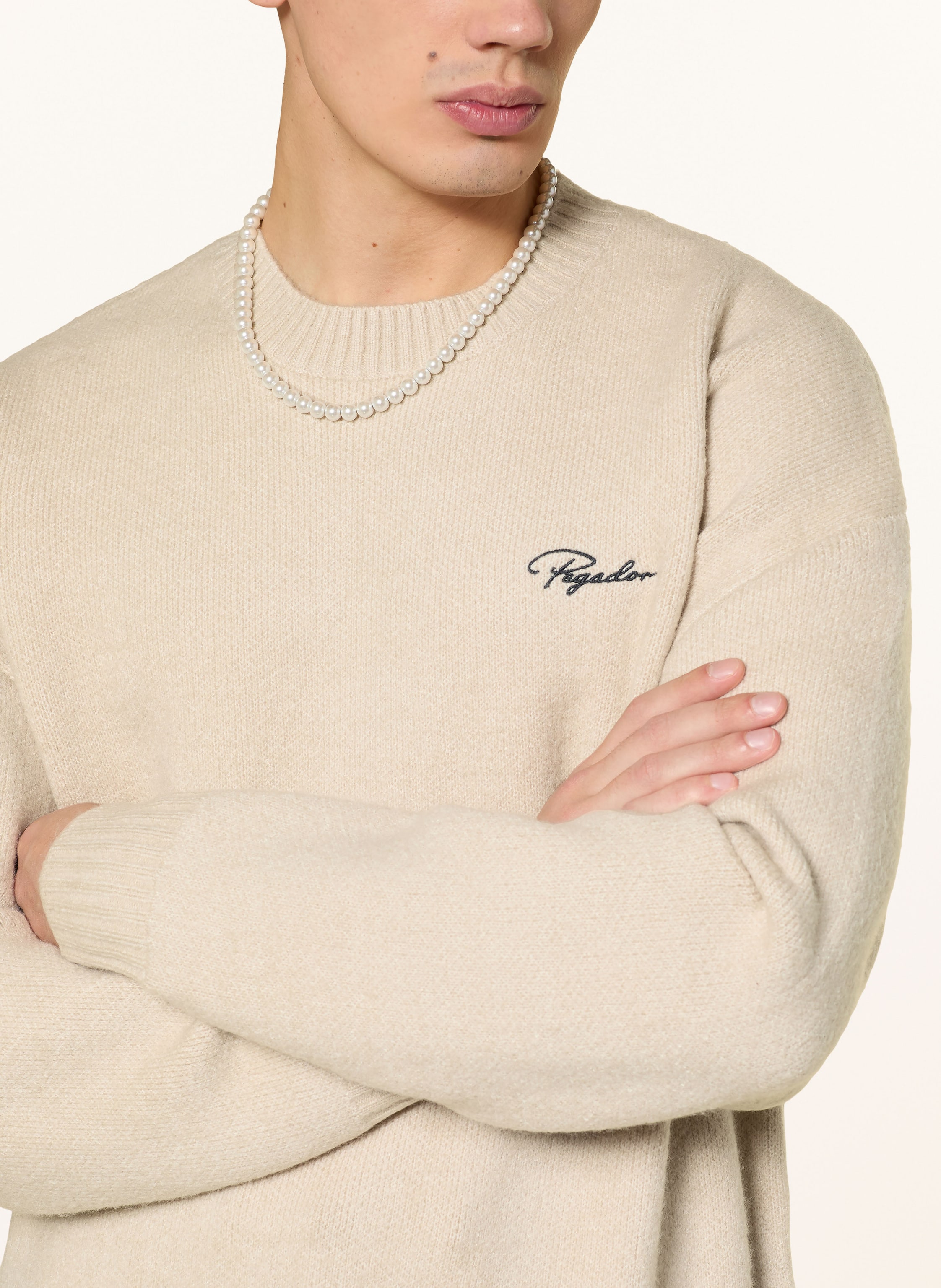Thumbnail - Pegador Pullover Signar beige