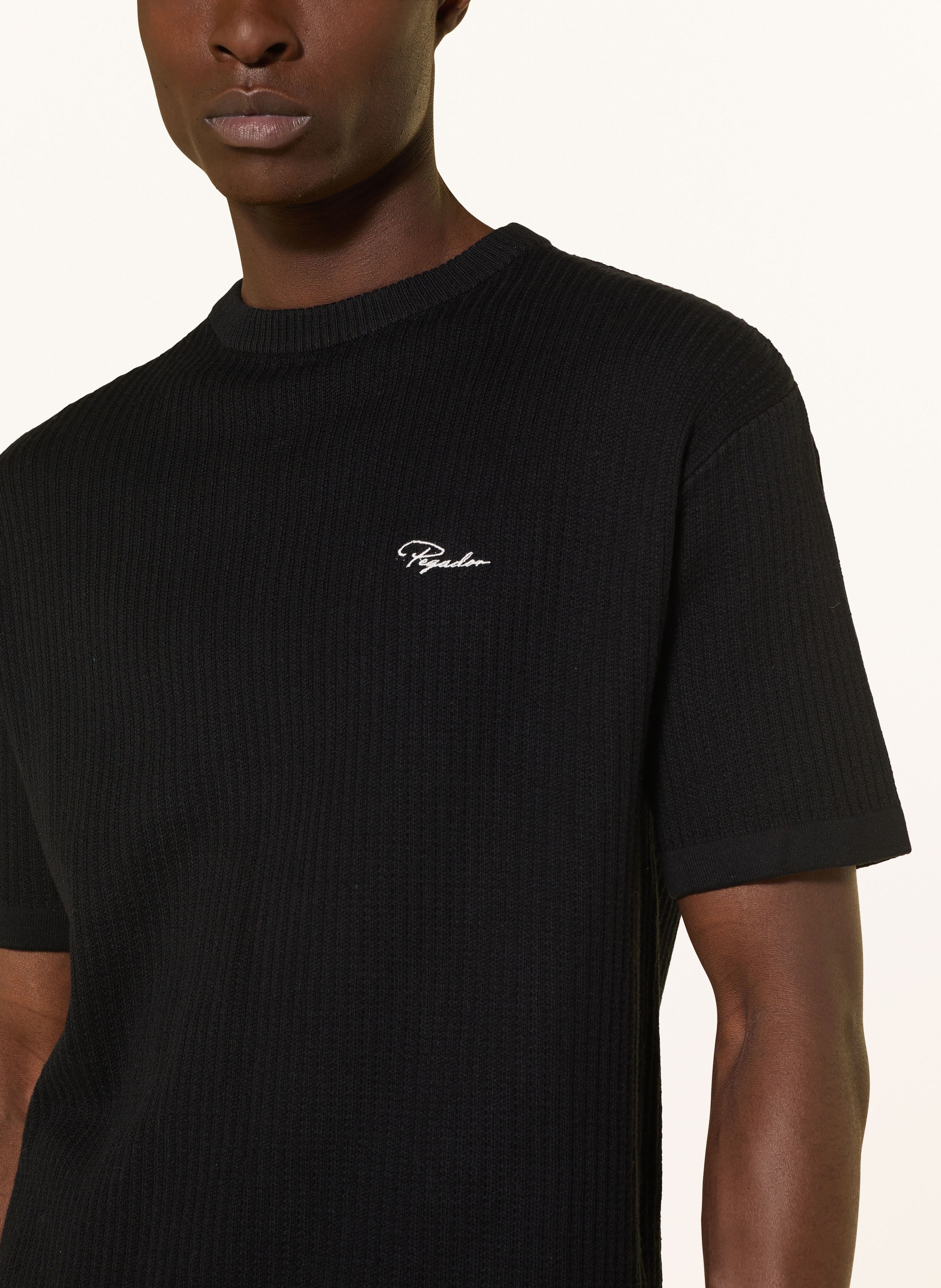 Thumbnail - Pegador Strickshirt Signar schwarz