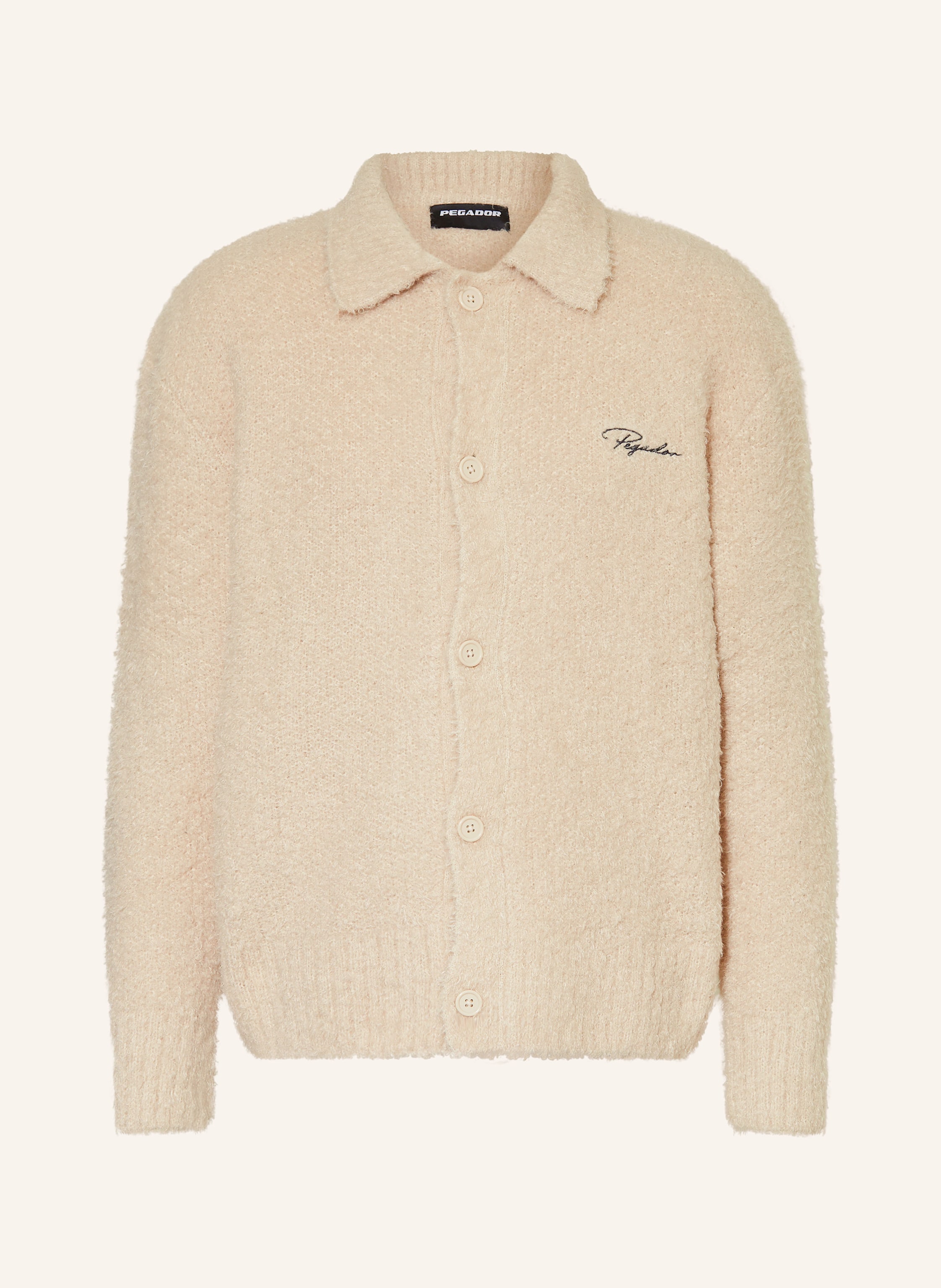 Pegador Strickjacke Signar grau