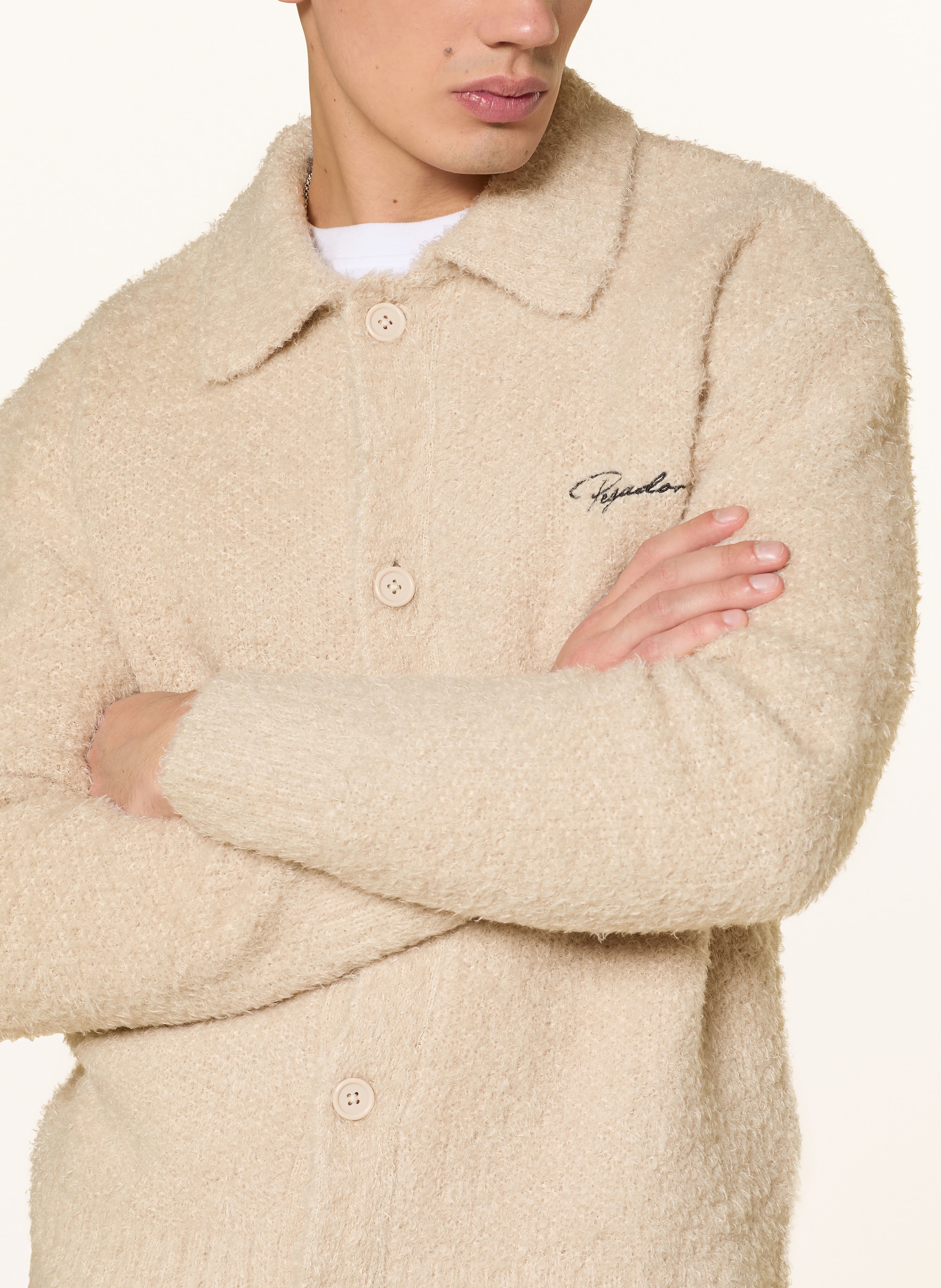 Thumbnail - Pegador Strickjacke Signar grau