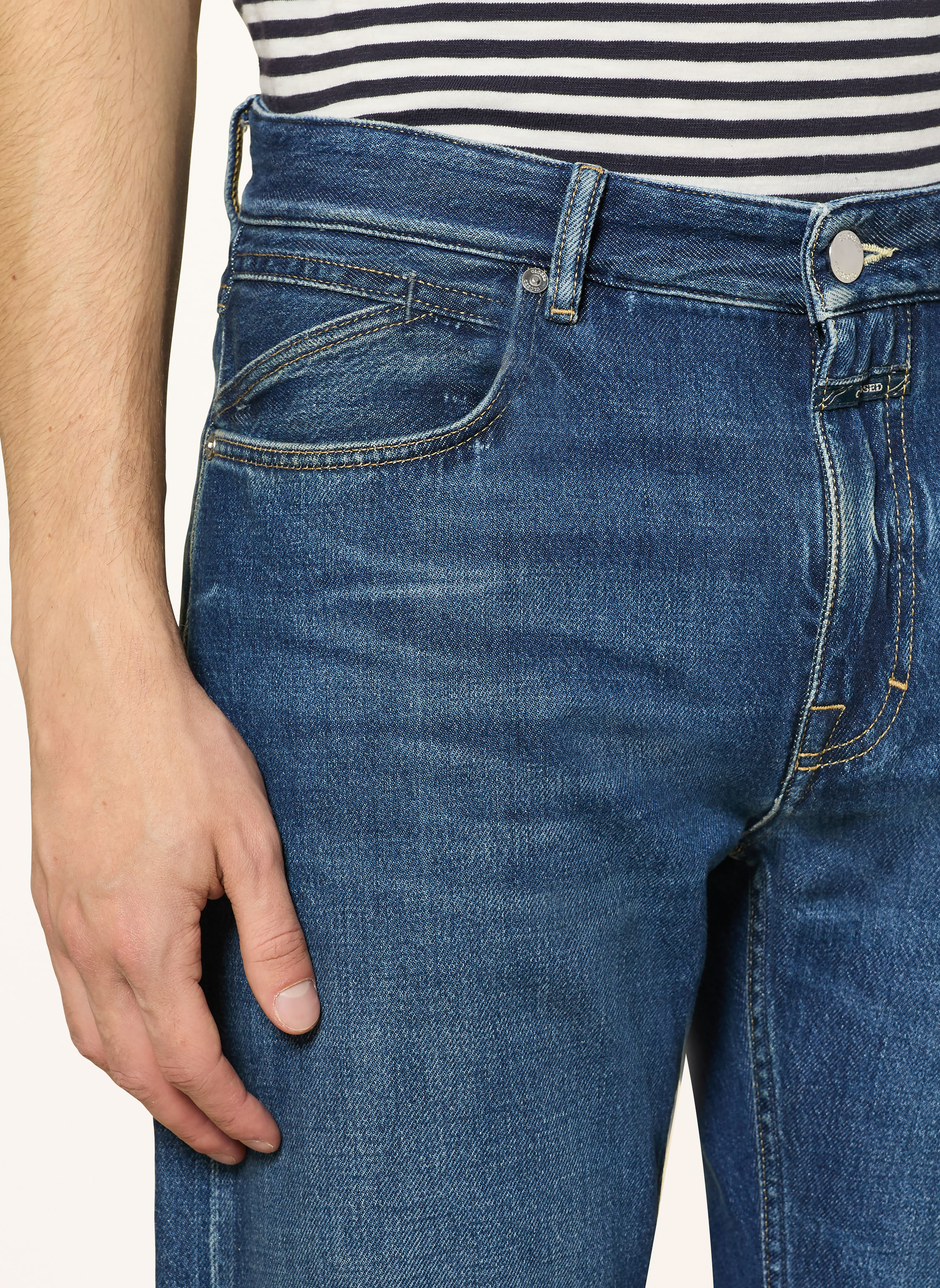 Thumbnail - Closed Jeans Cooper True Slim Fit blau