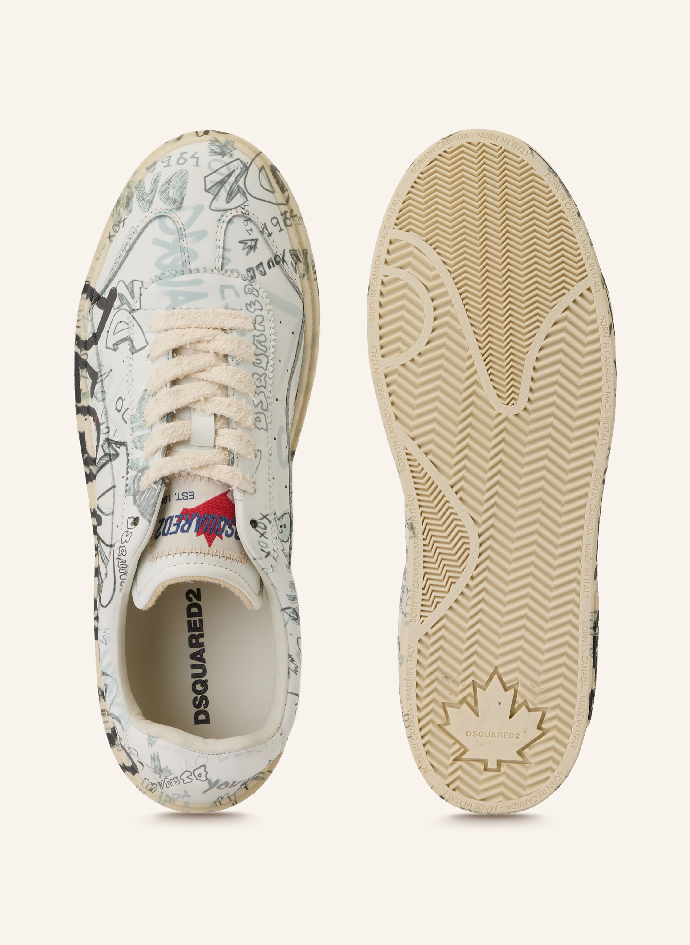 Thumbnail - dsquared2 Sneaker weiss