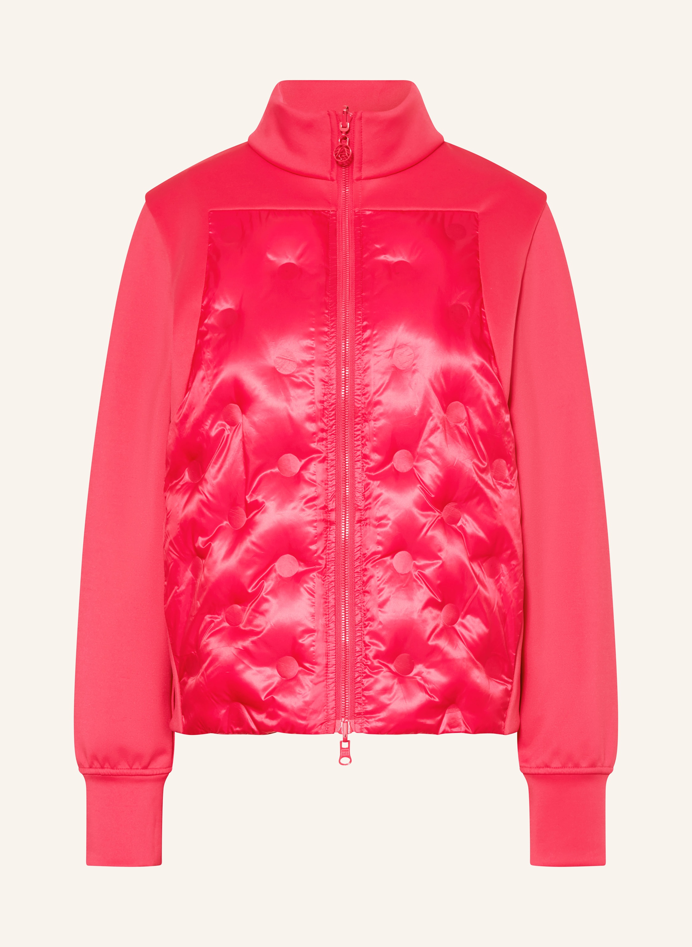 Sportalm Funktionsjacke Christel Im Materialmix rot