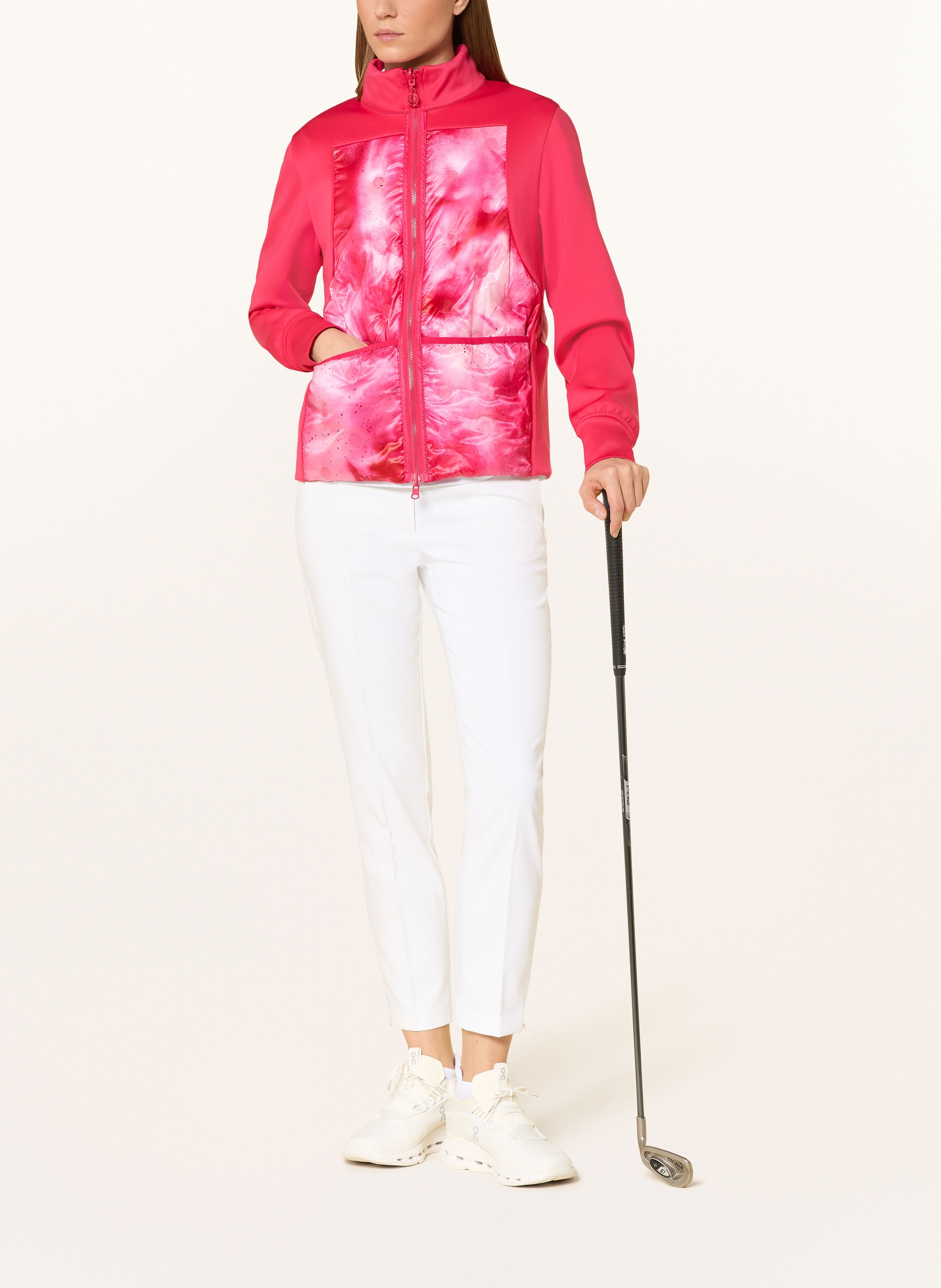 Thumbnail - Sportalm Funktionsjacke Christel Im Materialmix rot