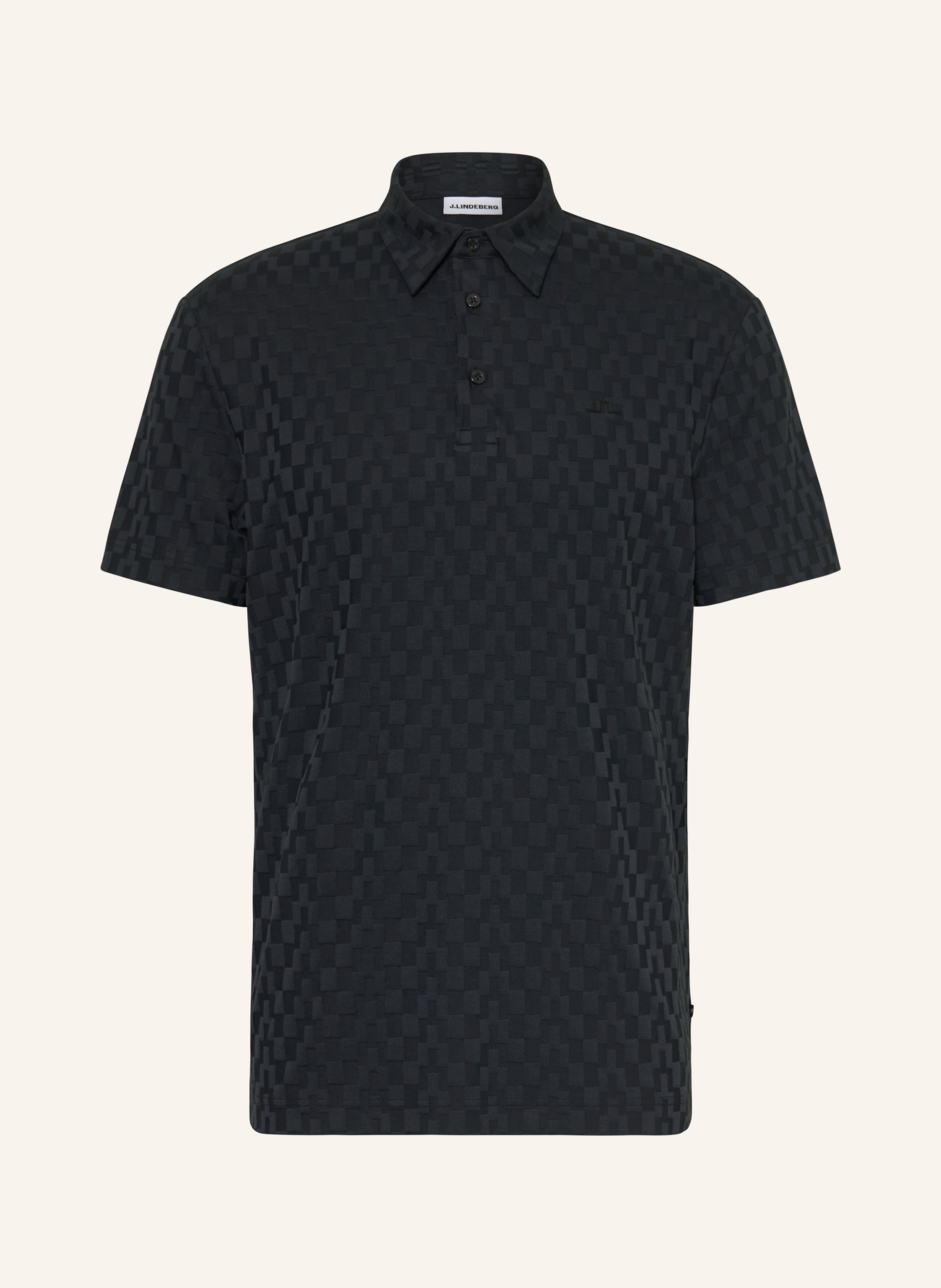 J.Lindeberg Funktions-Poloshirt schwarz