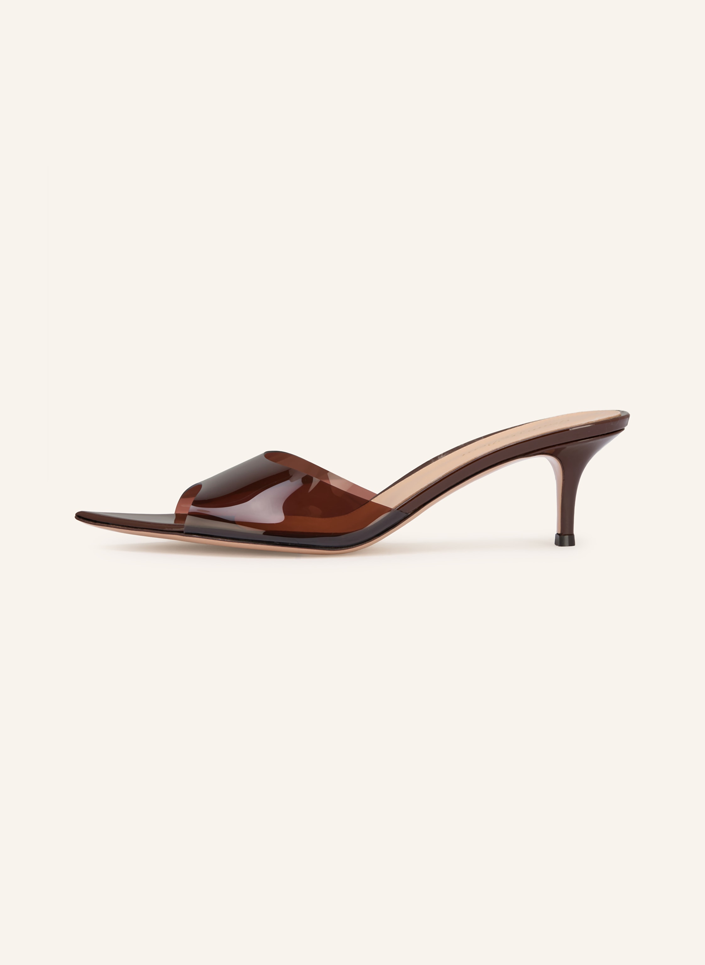 Thumbnail - Gianvito Rossi Mules Elle 55 braun