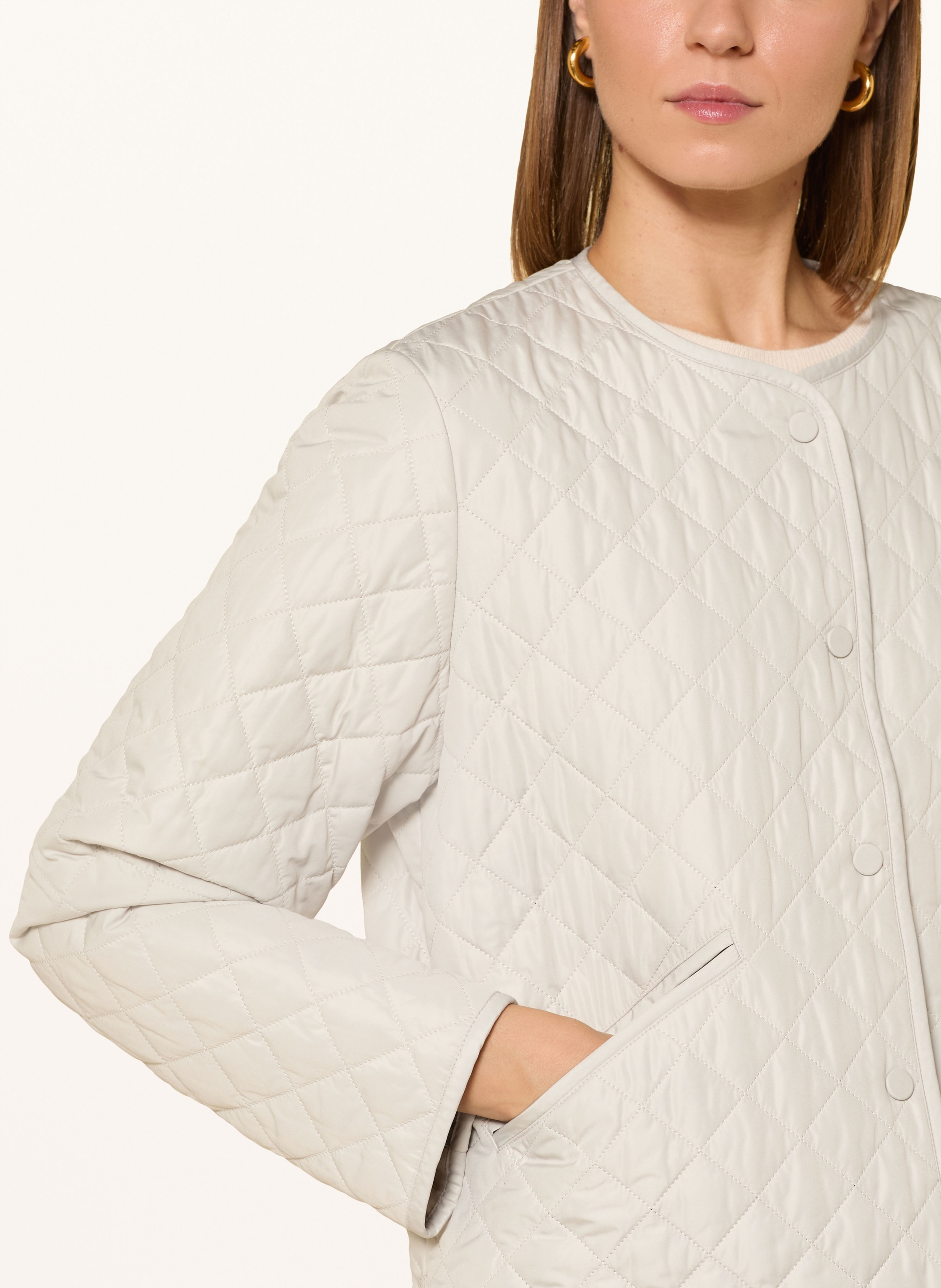 Thumbnail - Barbour Steppjacke Cashel beige