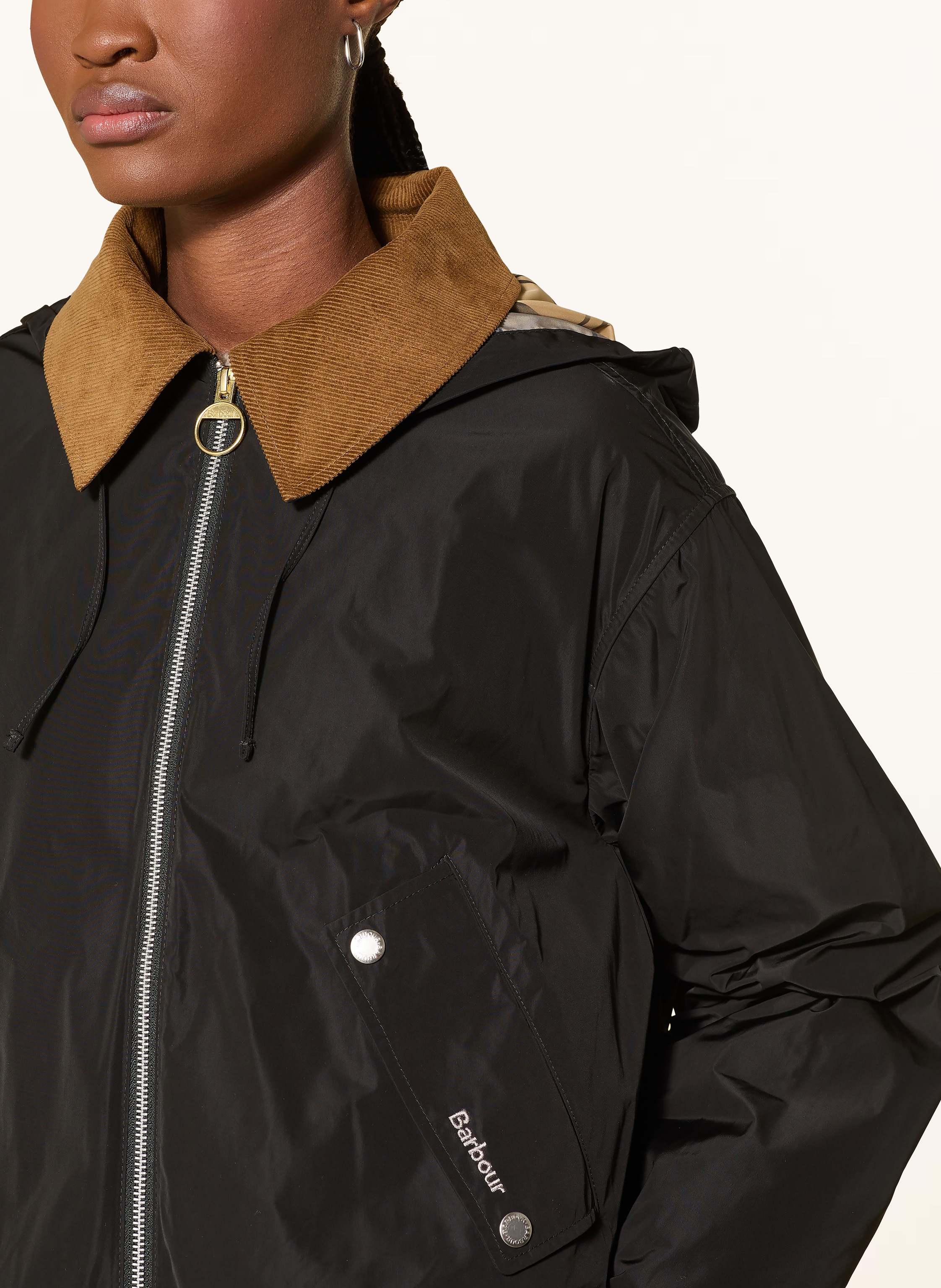 Thumbnail - Barbour Jacke Weaver schwarz