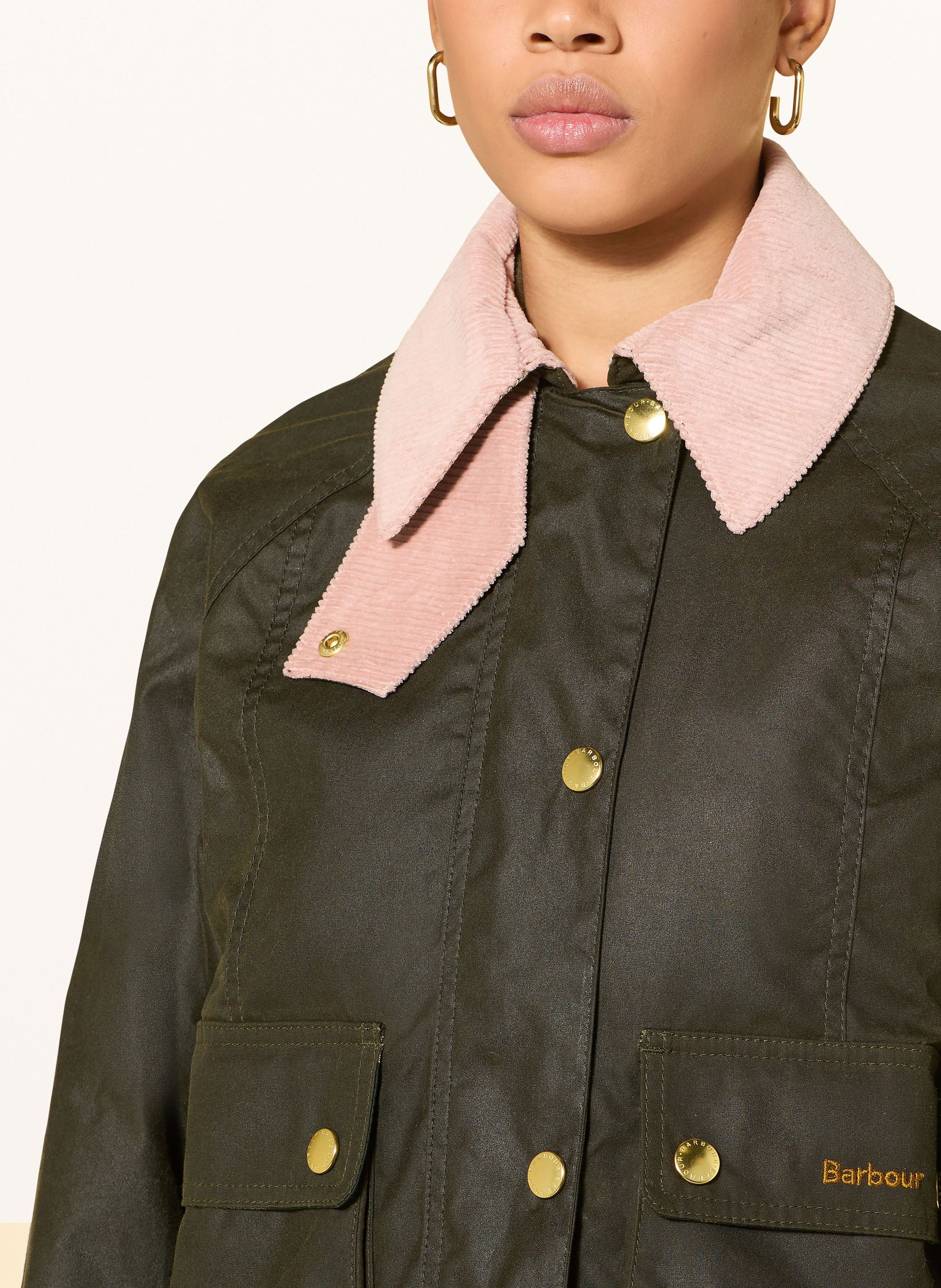 Thumbnail - Barbour Fieldjacket Beadnell gruen