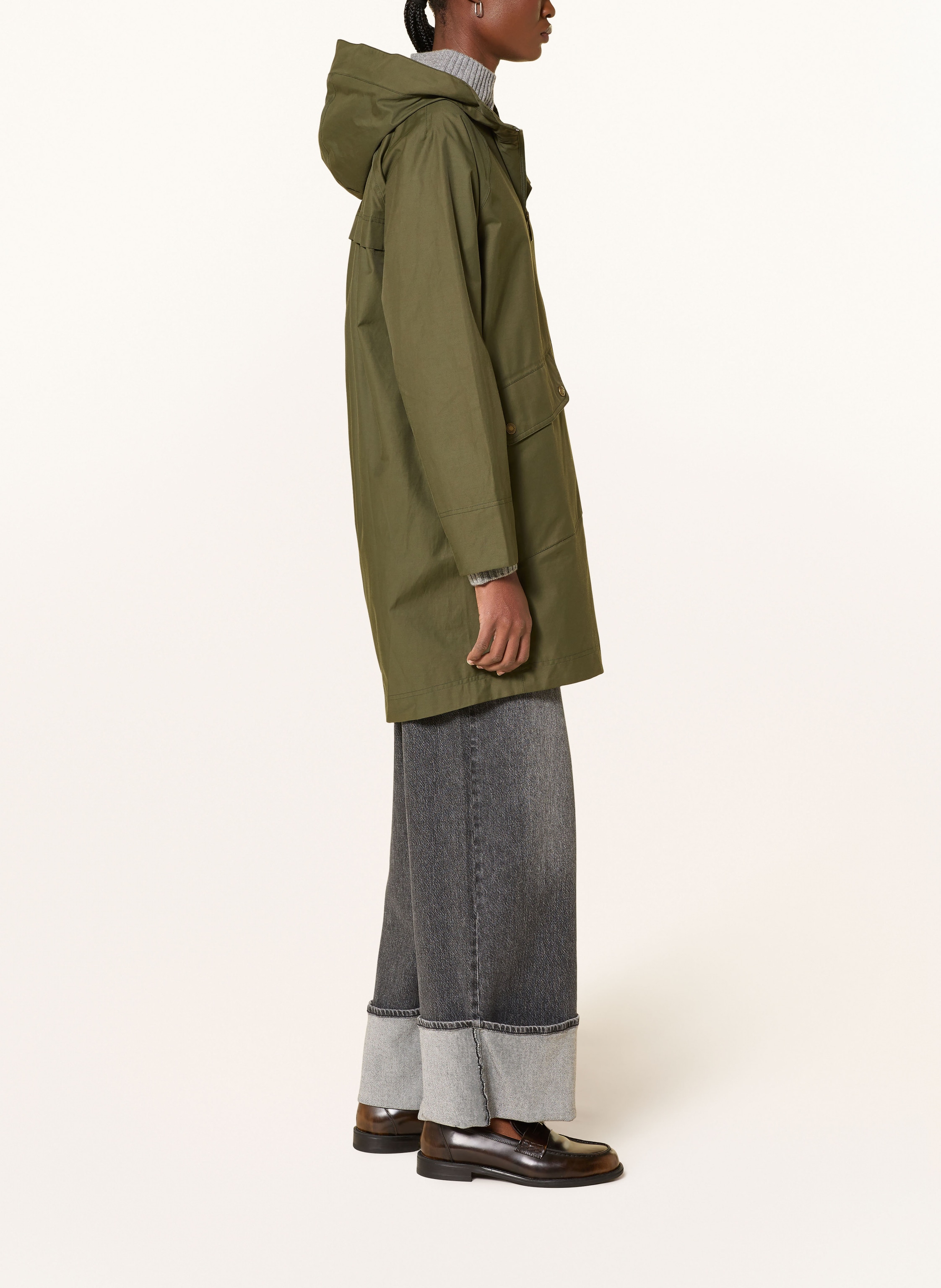 Thumbnail - Barbour Parka Heron gruen