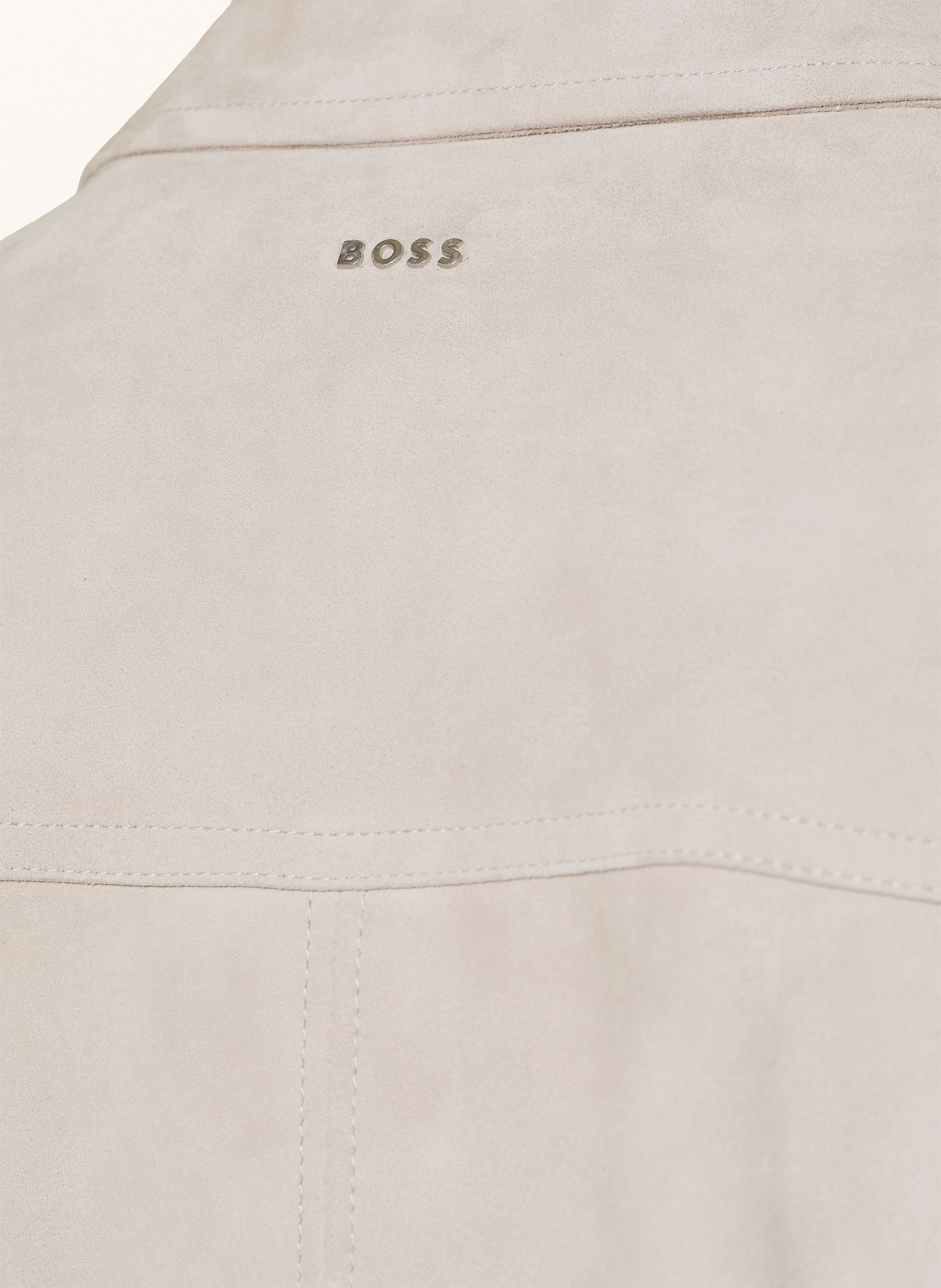Thumbnail - Boss Lederjacke Johot beige