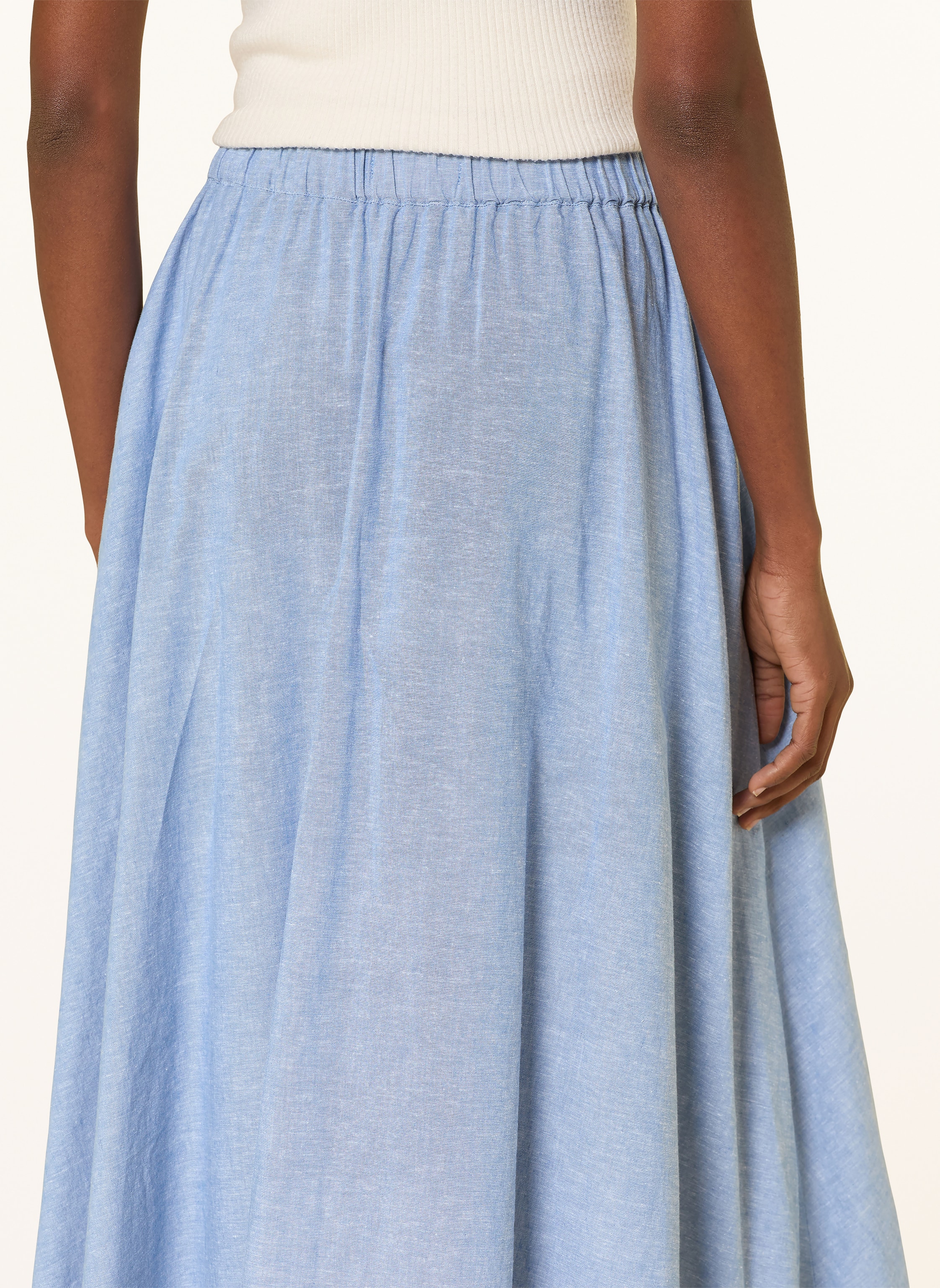 Thumbnail - Barbour Leinenrock Sutton blau